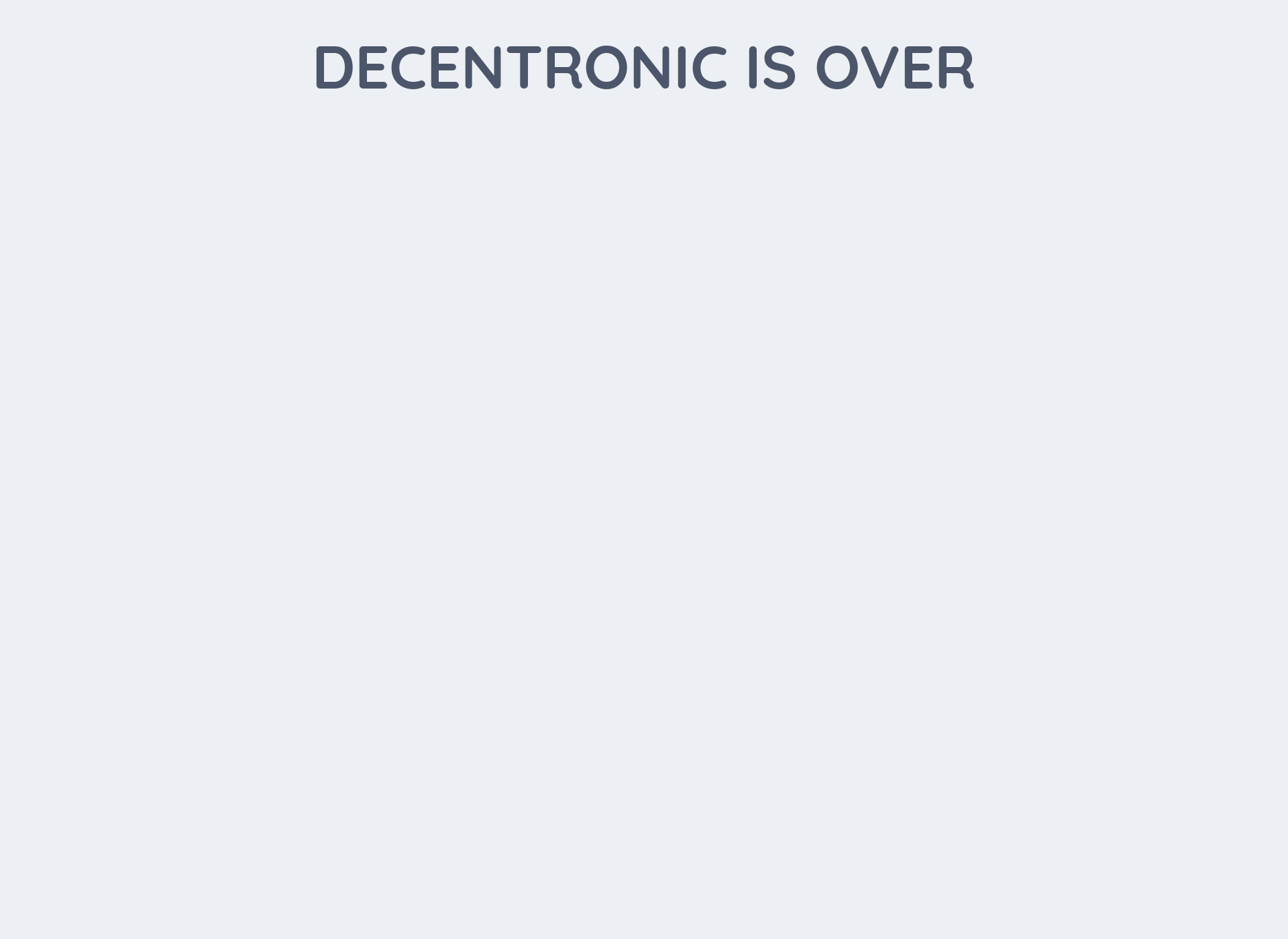 Screenshot for decentronic.fi