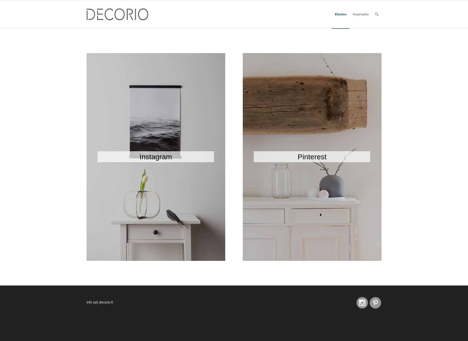 Screenshot for decorio.fi