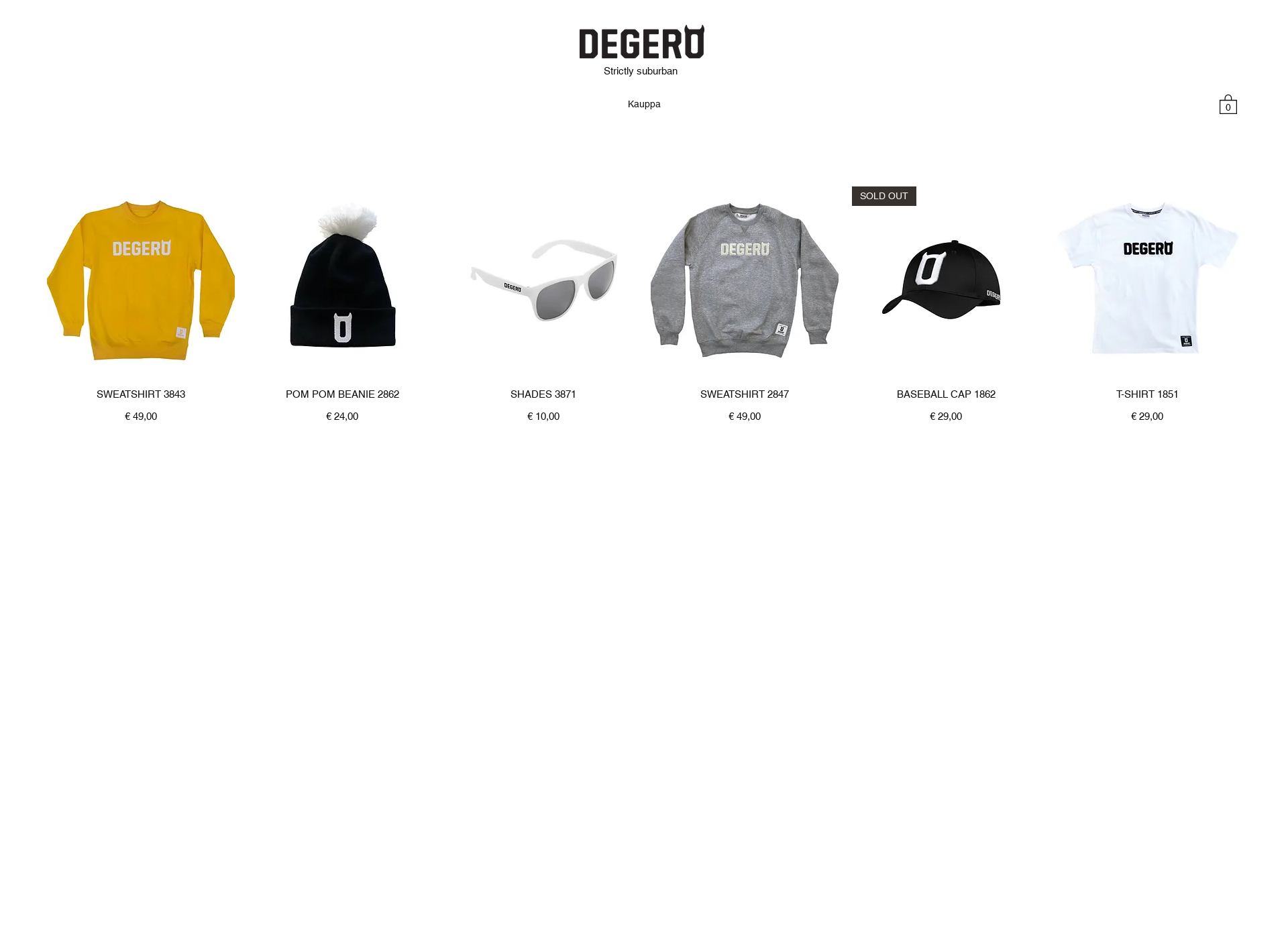 Screenshot for degero.fi