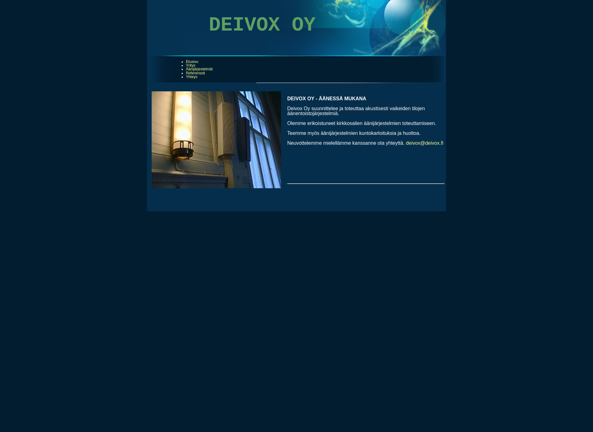 Näyttökuva deivox.fi