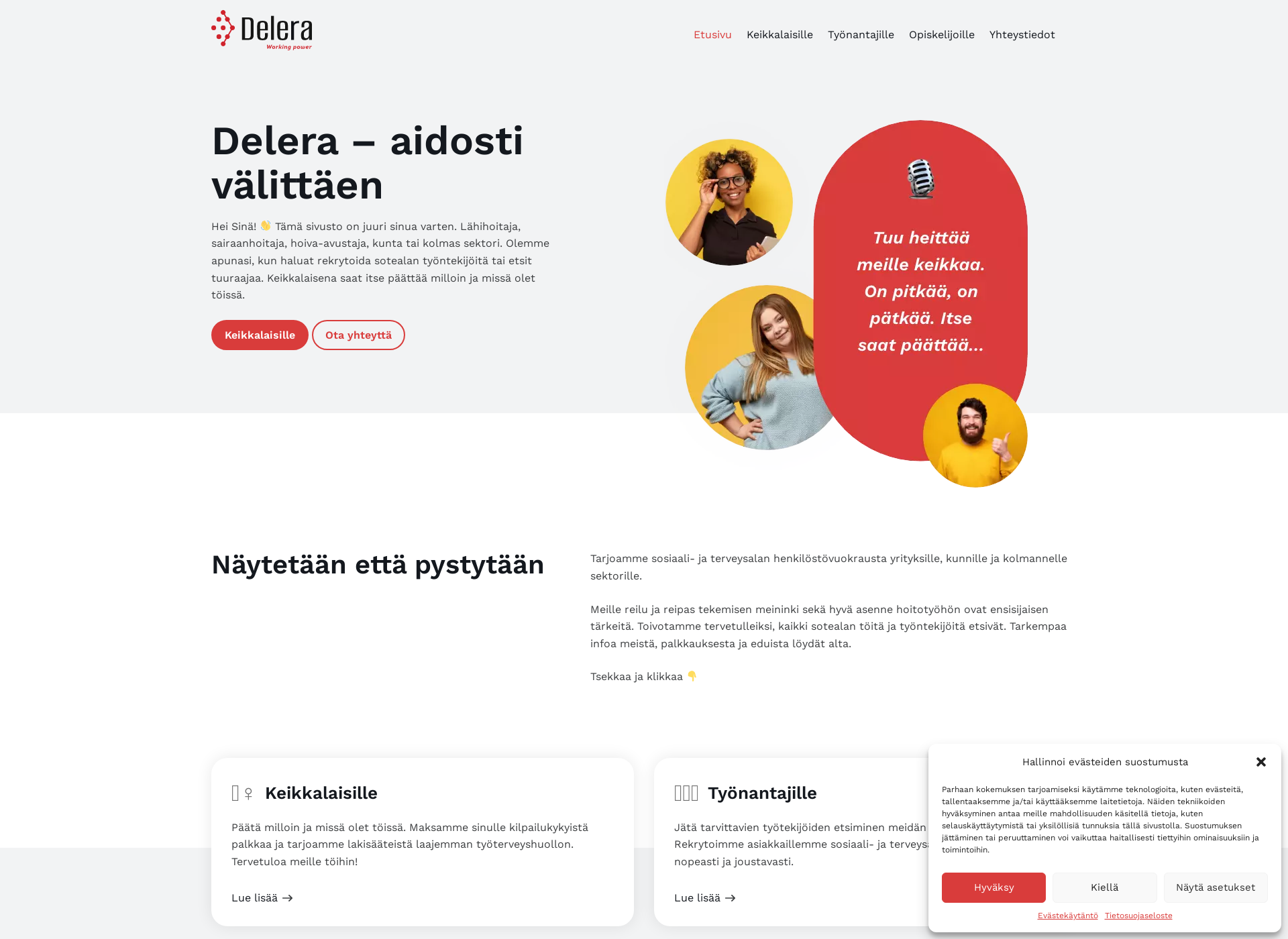 Screenshot for delera.fi