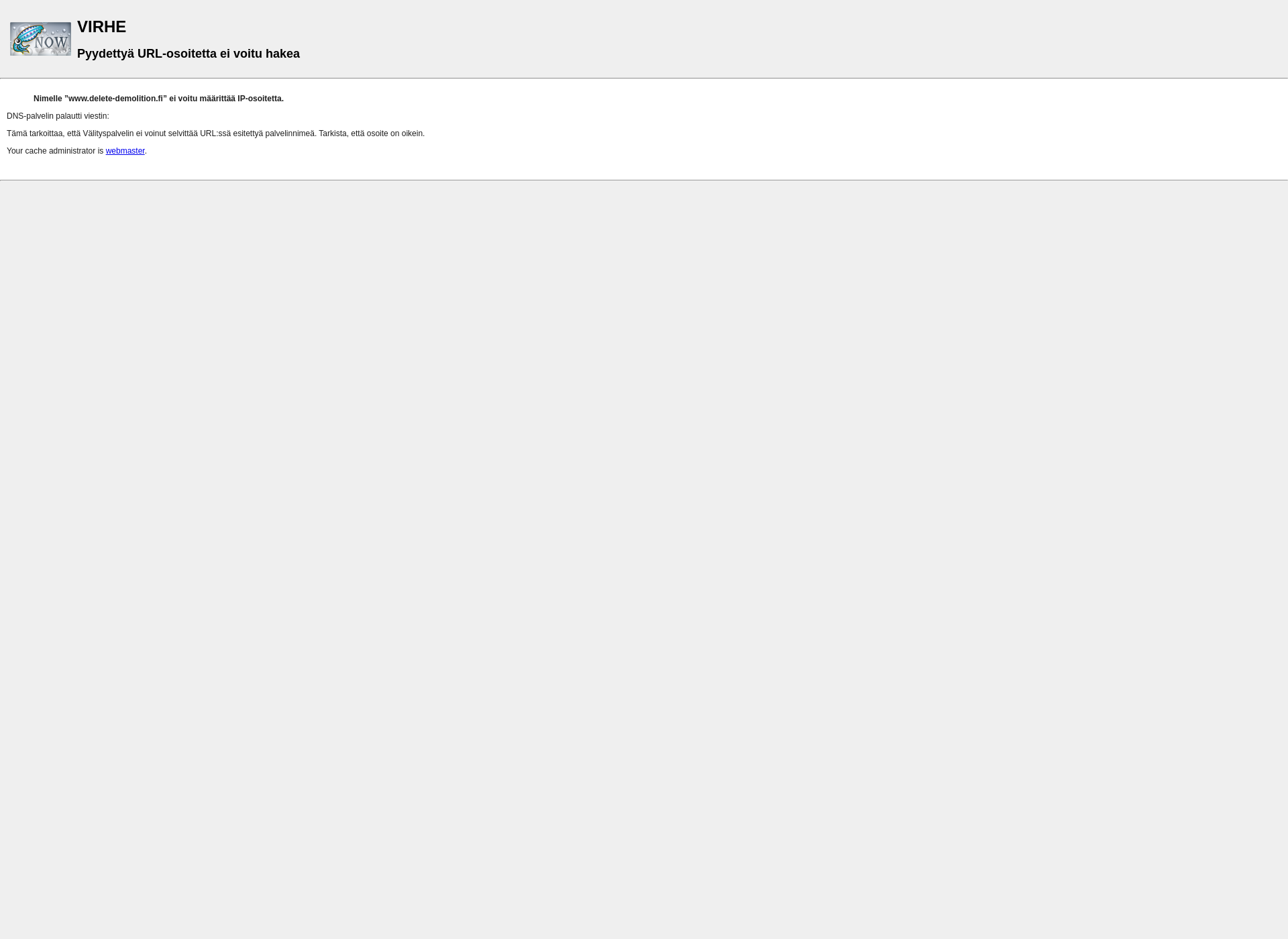 Screenshot for delete-demolition.fi