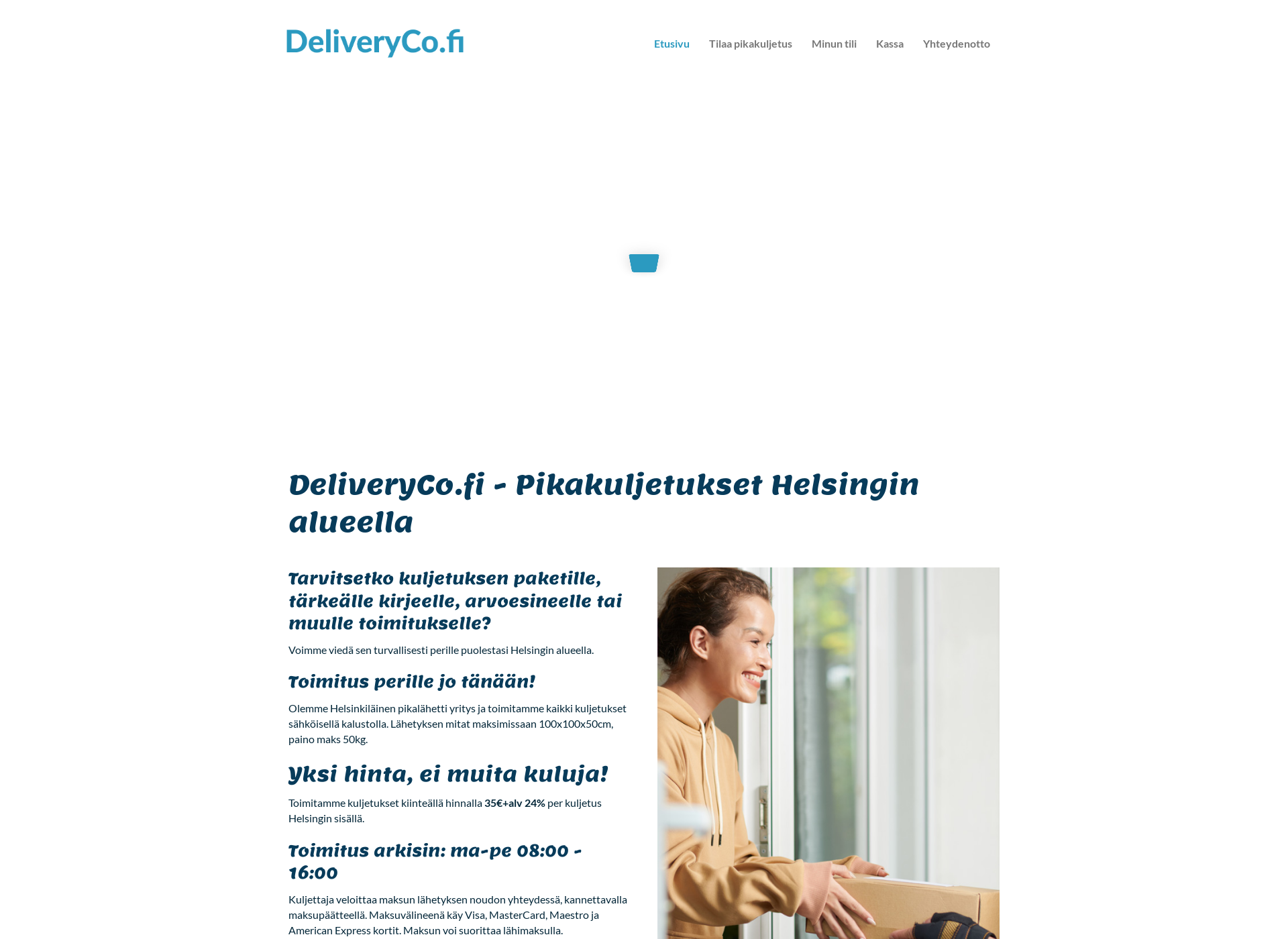 Screenshot for deliveryco.fi