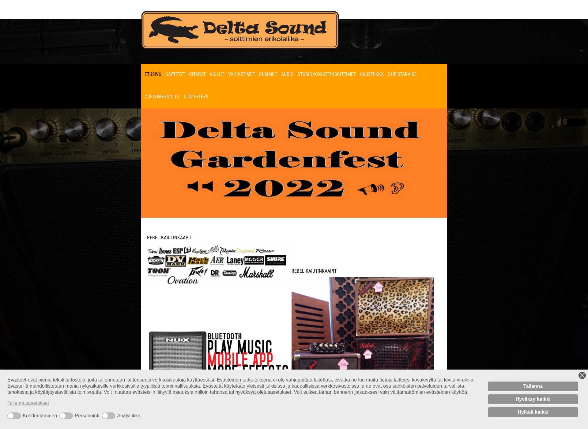Screenshot for deltasound.fi