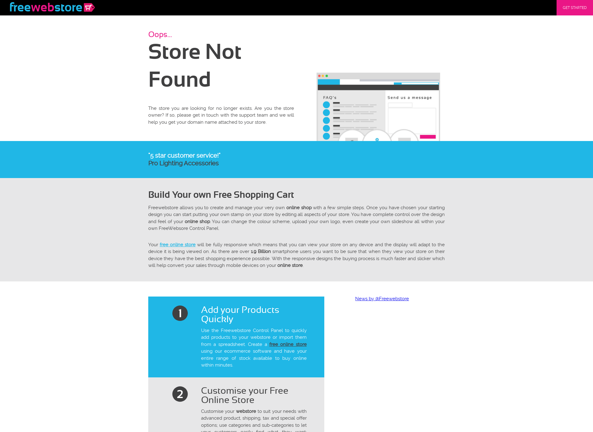 Screenshot for demo-shop.fi