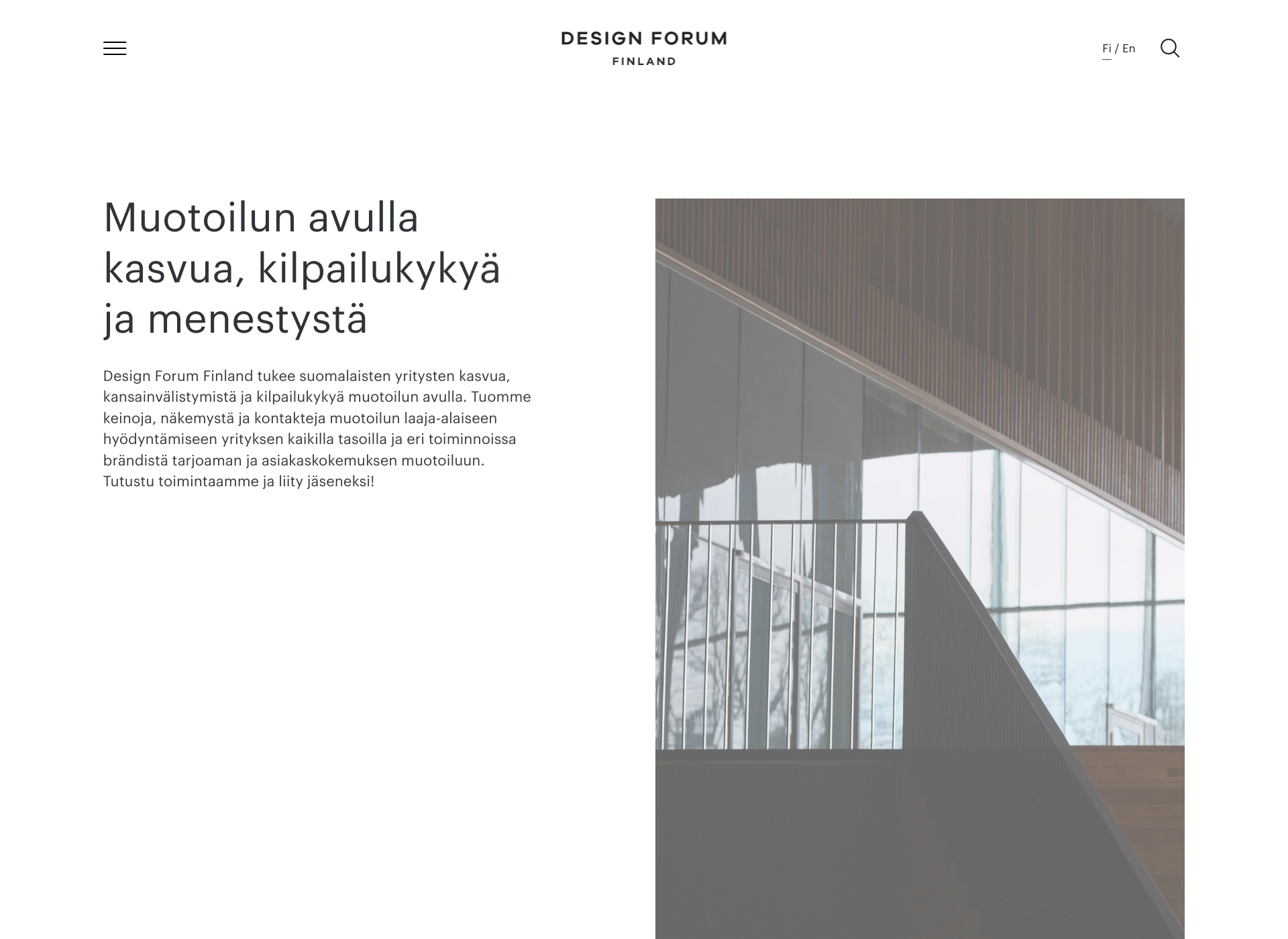 Screenshot for designforum.fi