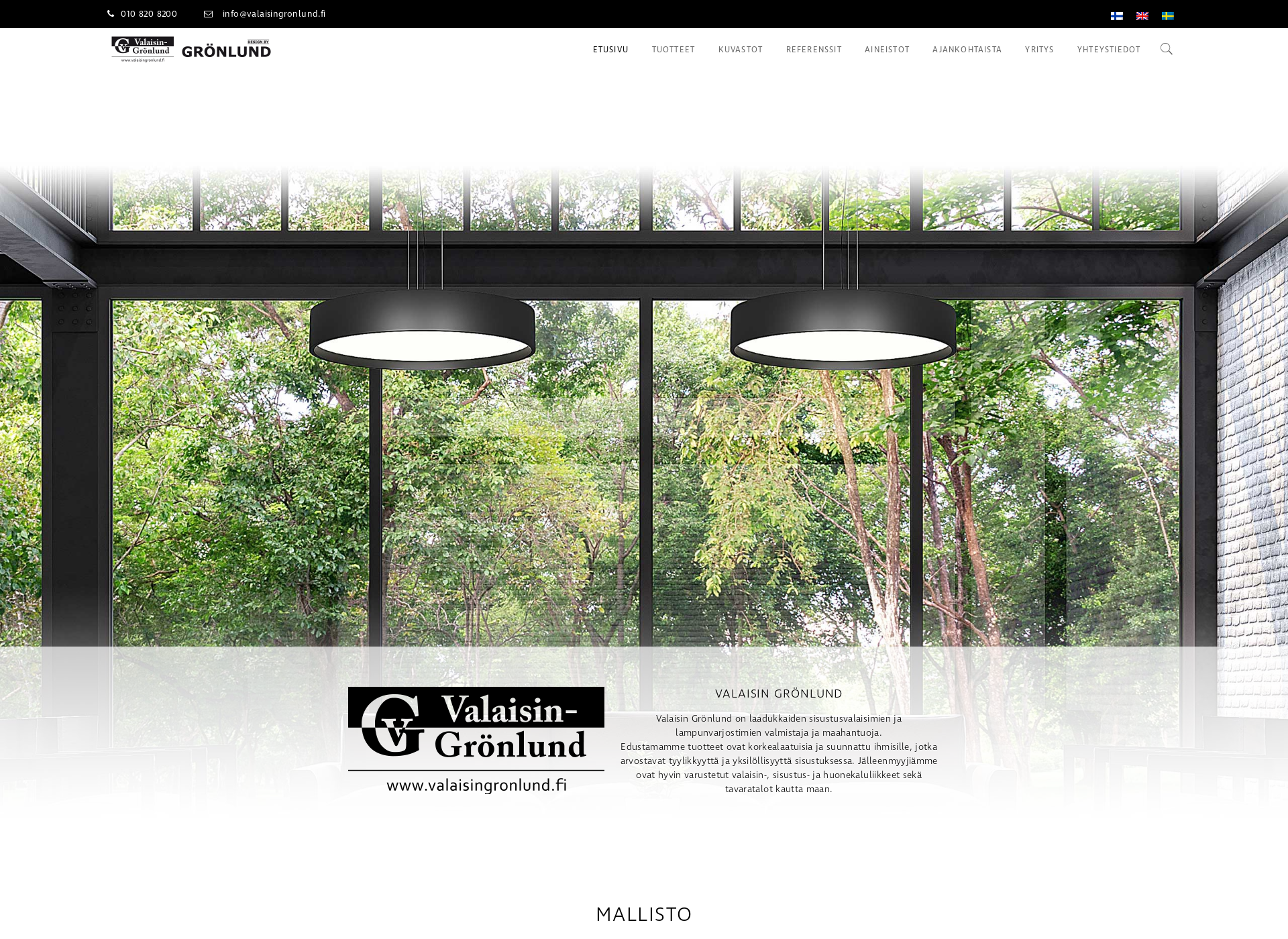 Screenshot for designlamp.fi