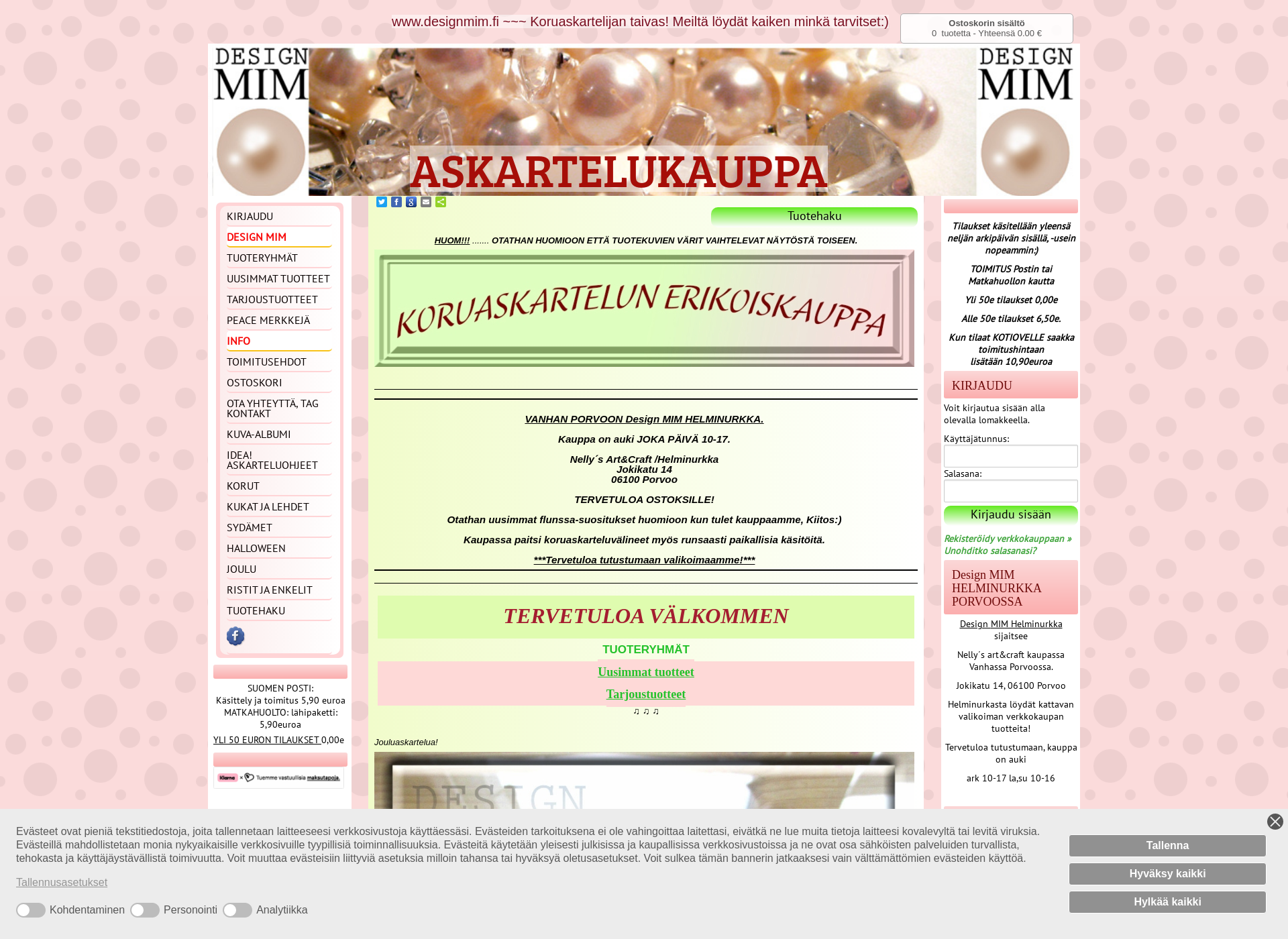 Screenshot for designmim.fi