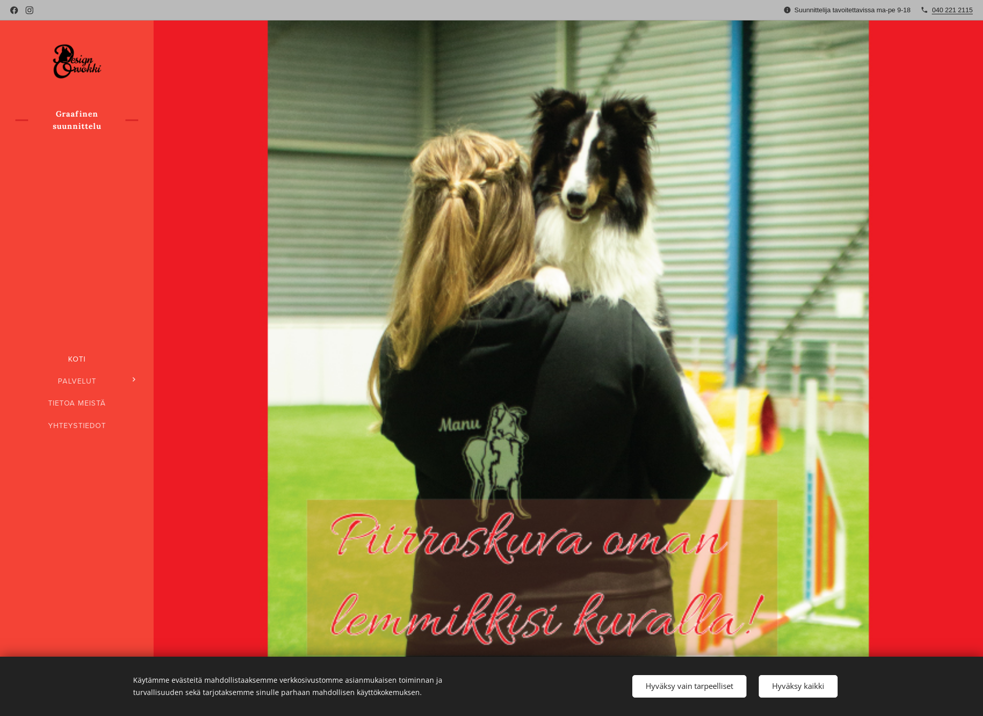 Screenshot for designorvokki.fi