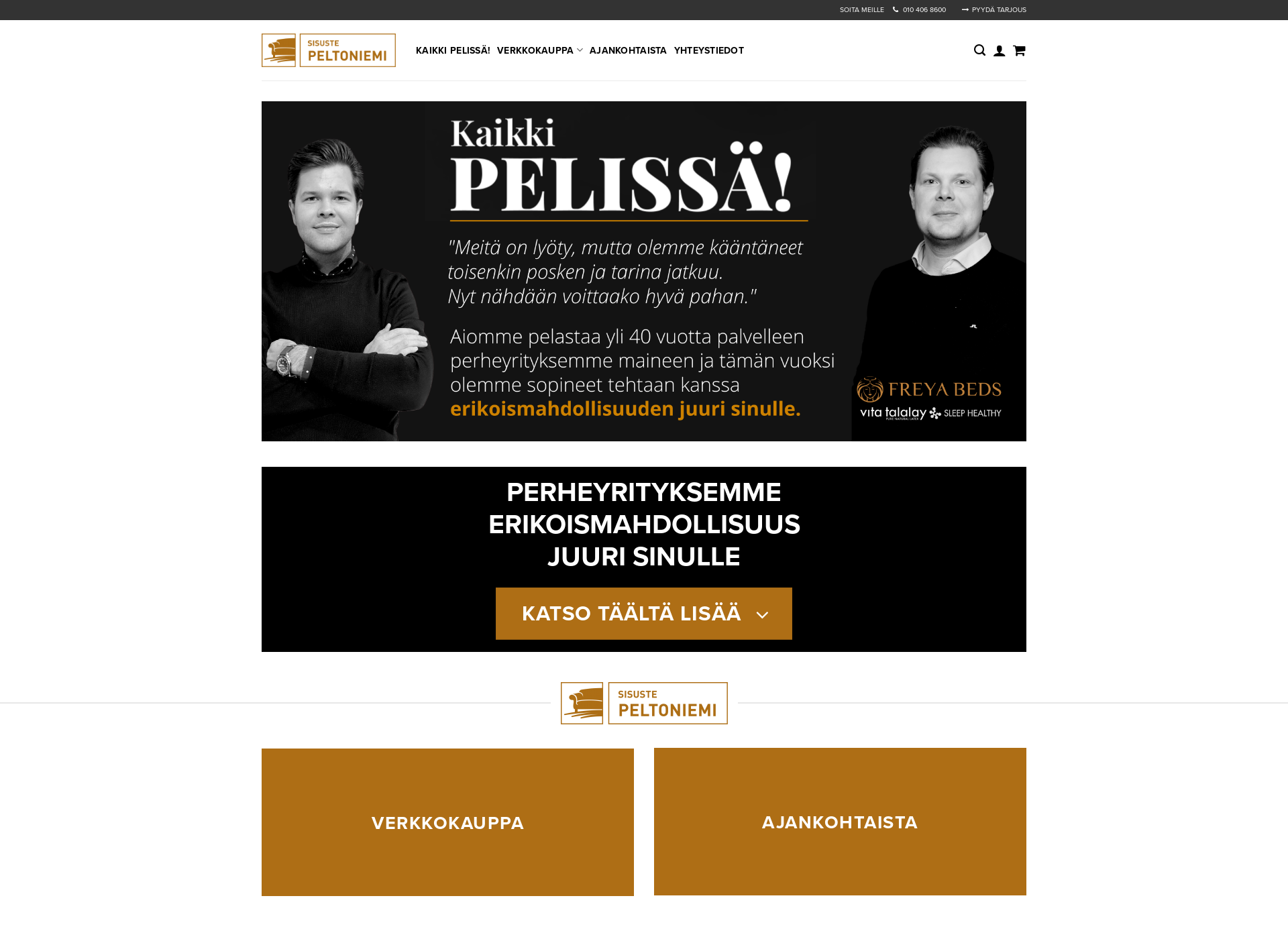 Skärmdump för designpeltoniemi.fi