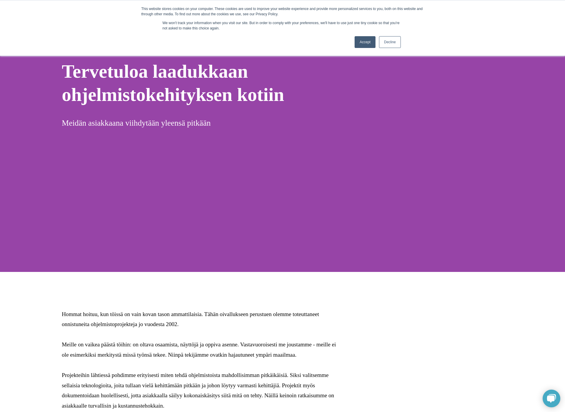 Screenshot for devolon.fi
