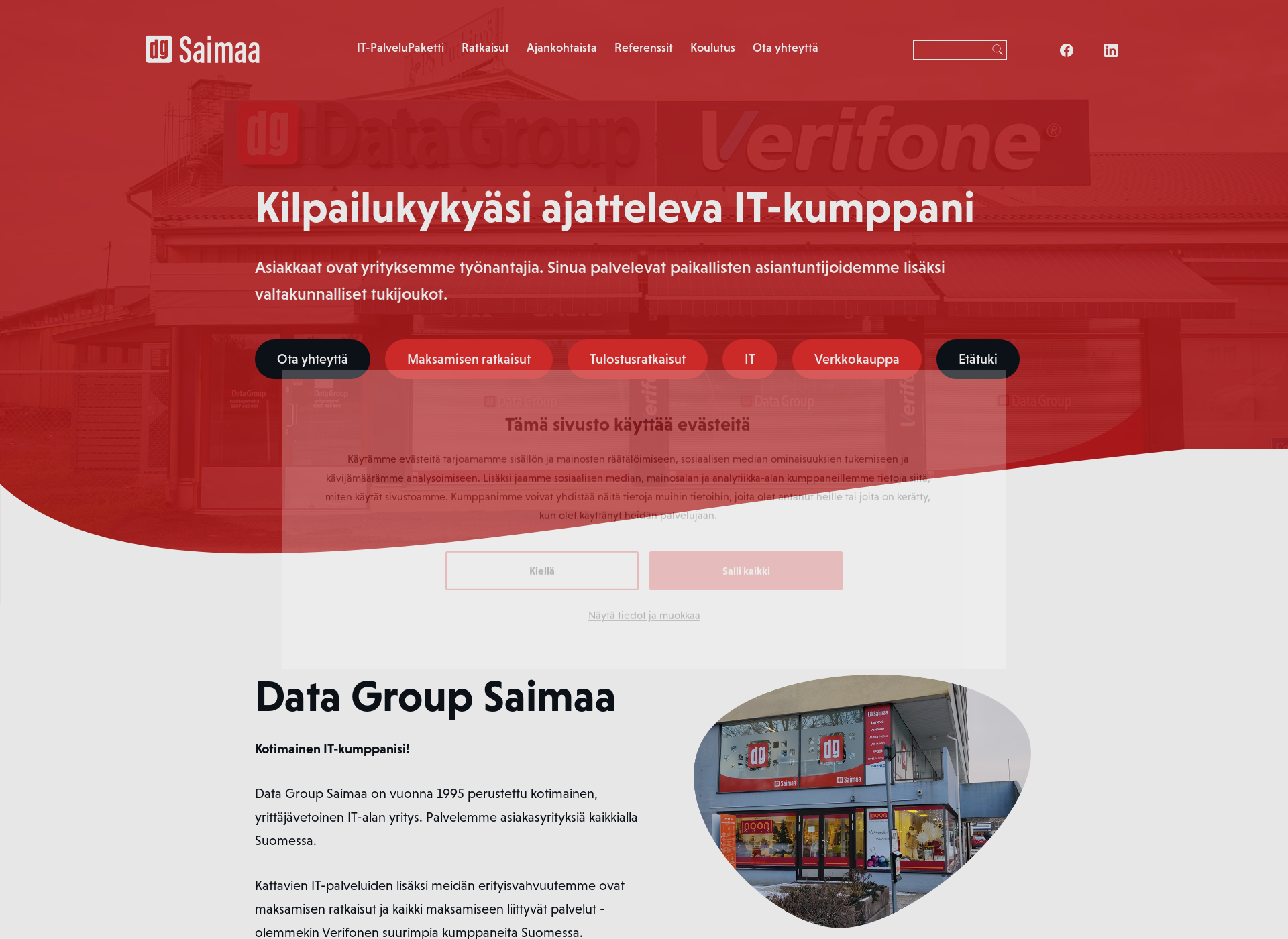 Screenshot for dgimatra.fi