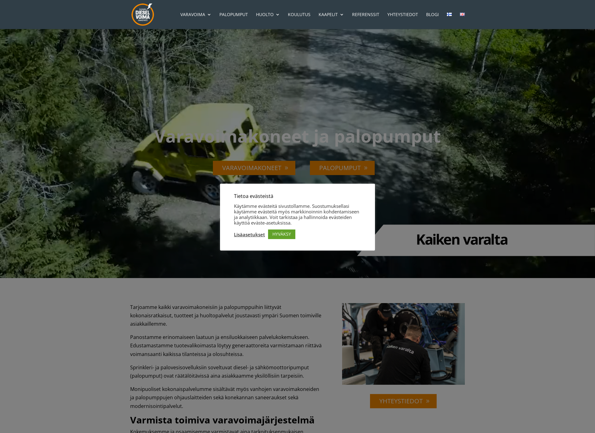 Screenshot for dieselpumppu.fi