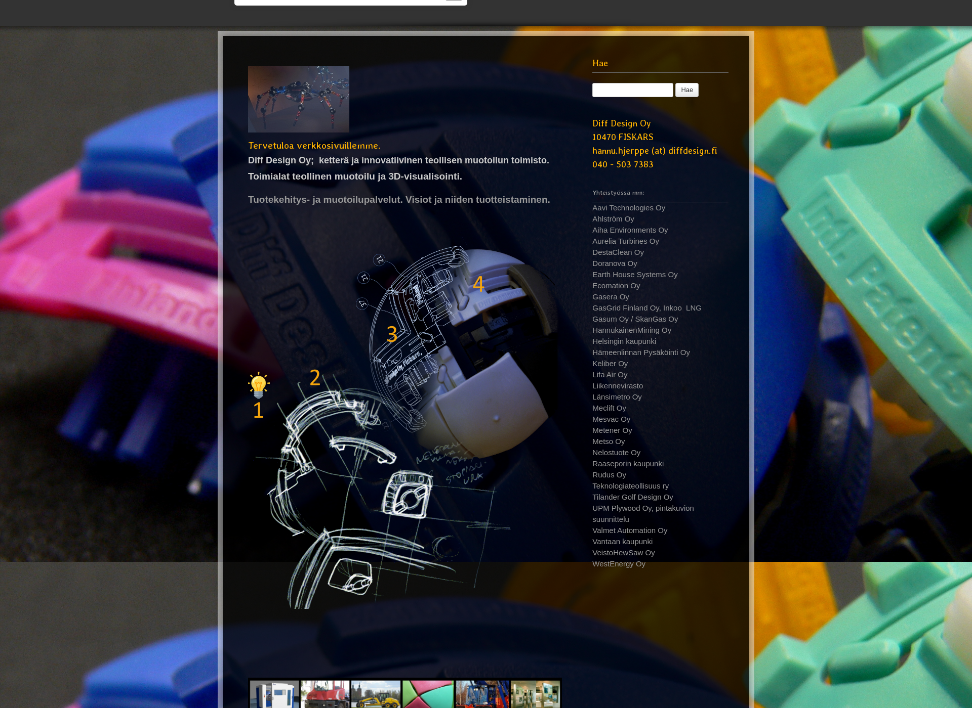 Screenshot for diffdesign.fi
