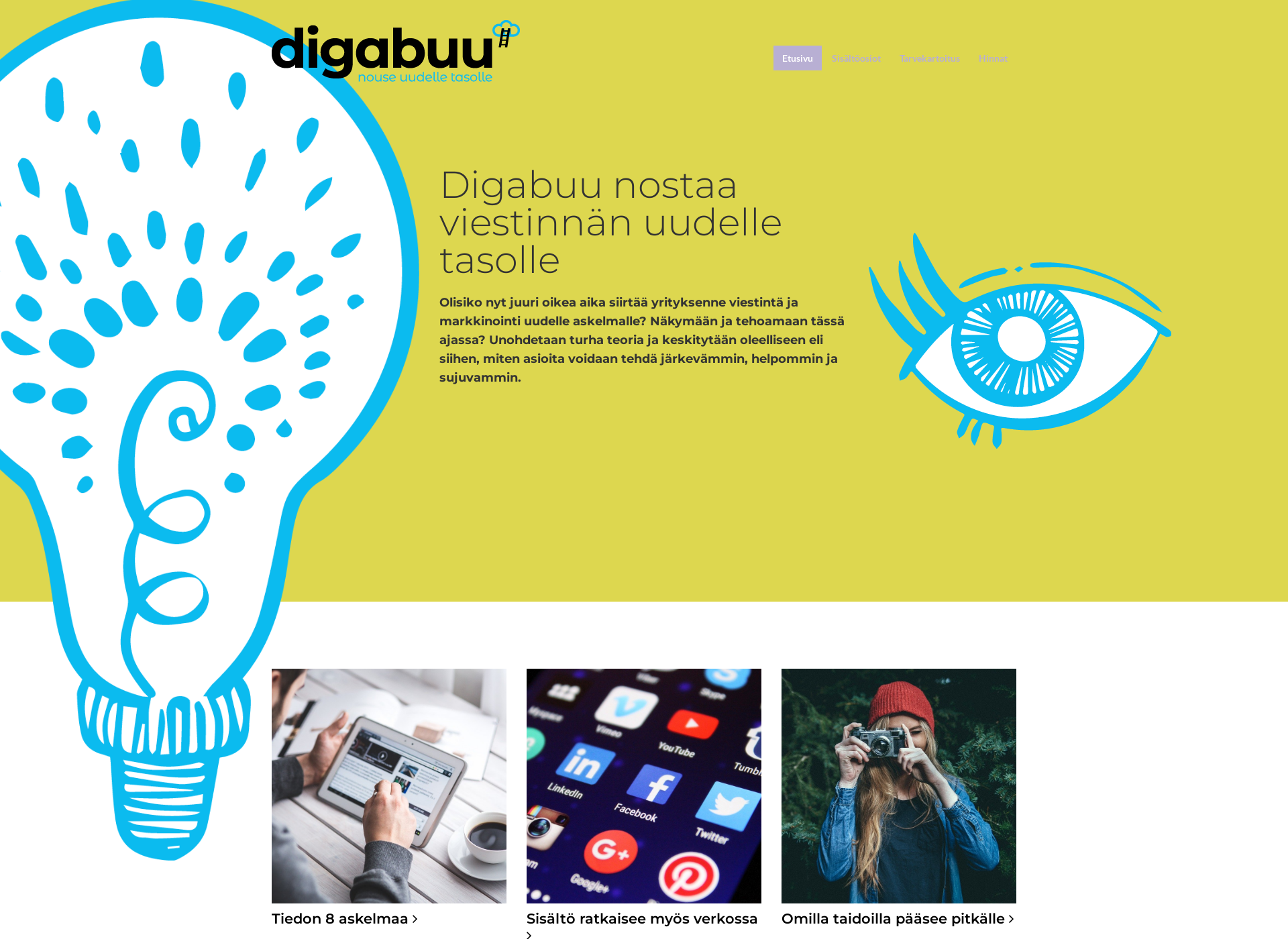 Screenshot for digabuu.fi