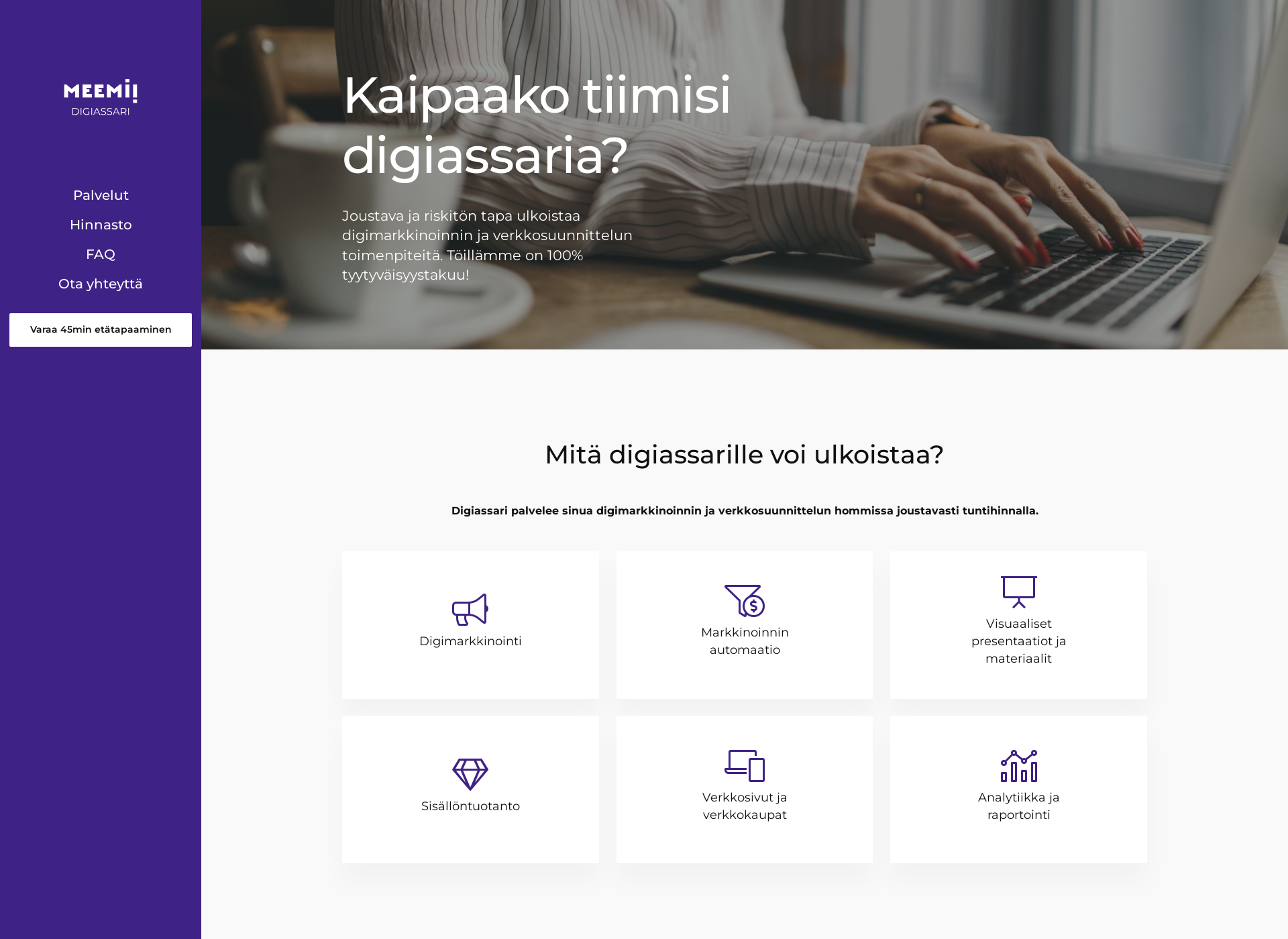 Screenshot for digiassari.fi