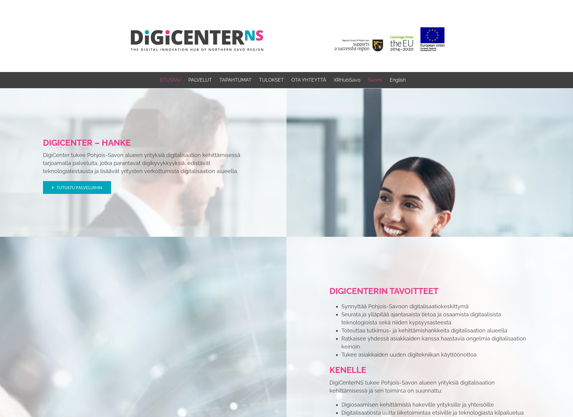 Screenshot for digicenterns.fi