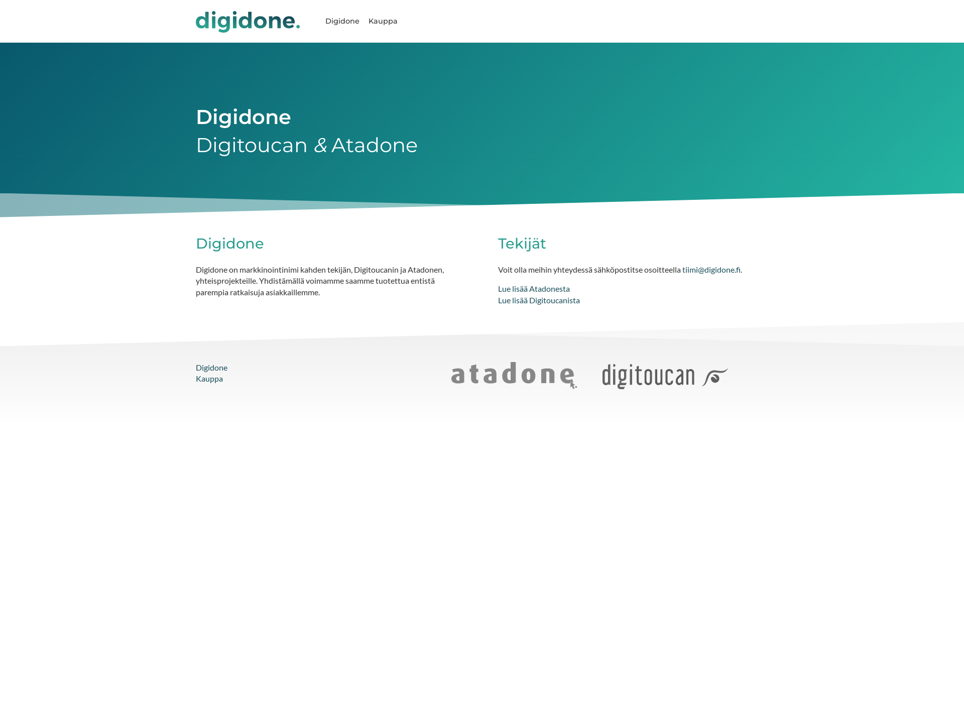 Screenshot for digidone.fi