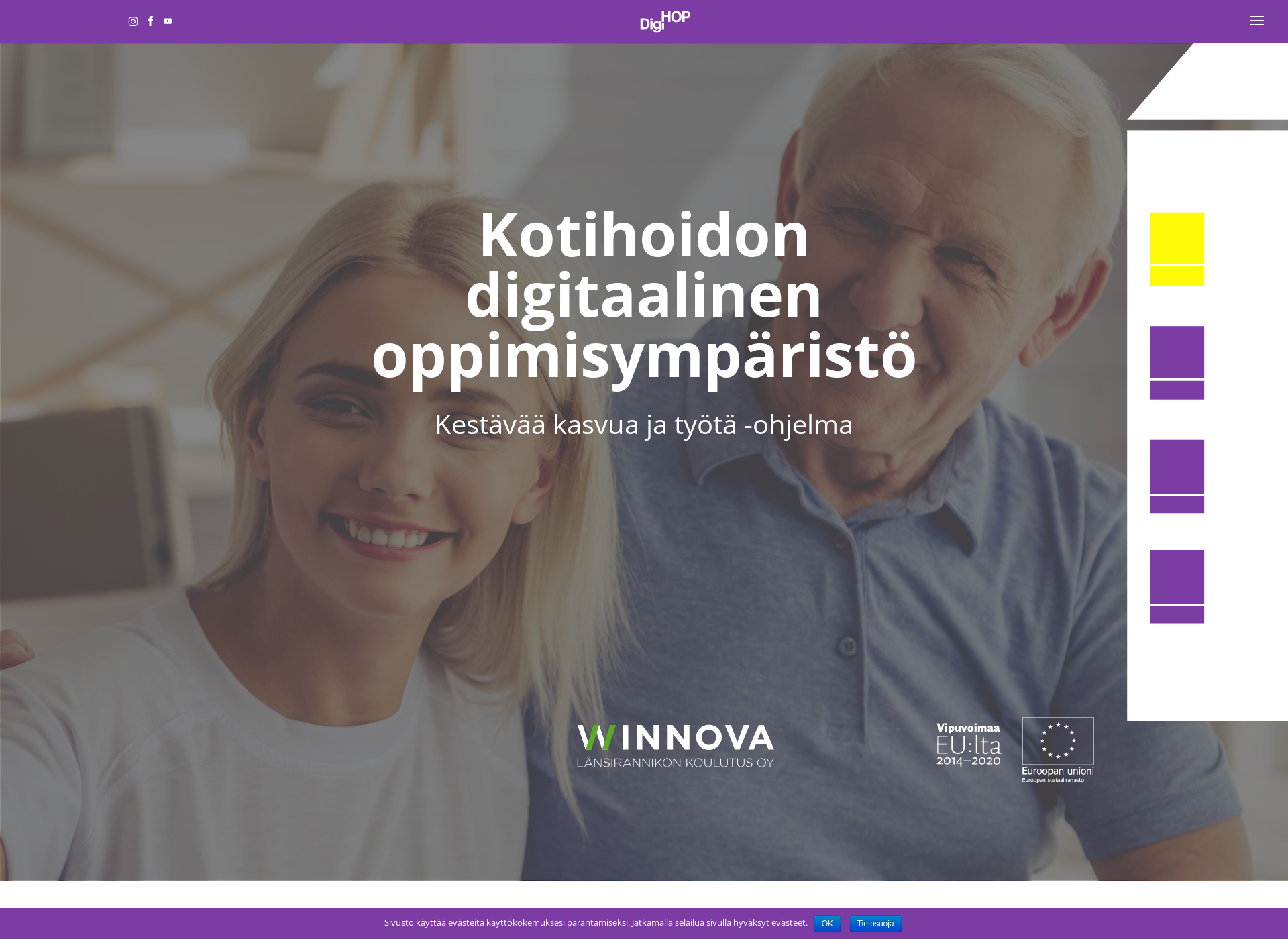 Screenshot for digihop.fi