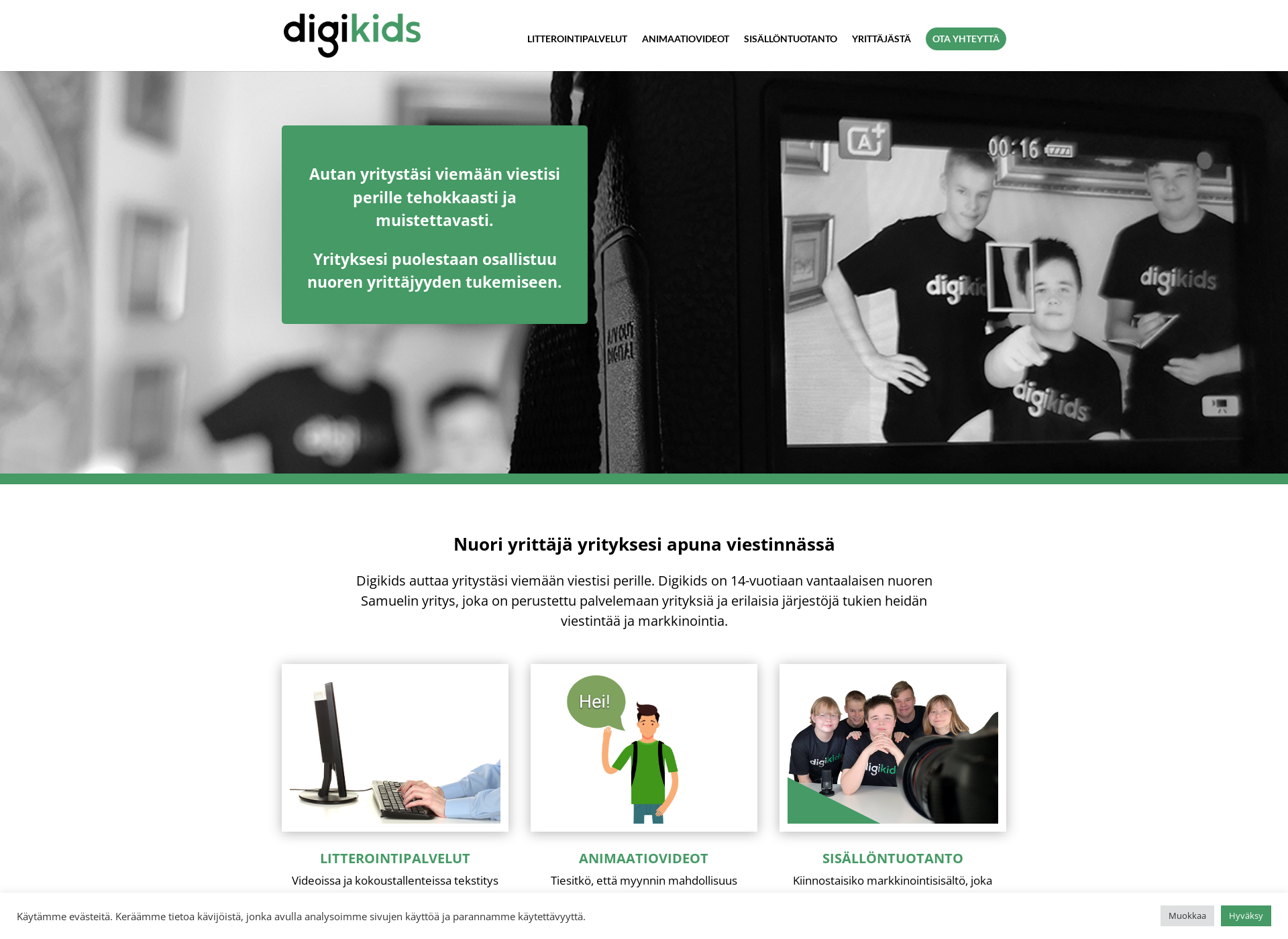 Screenshot for digikids.fi