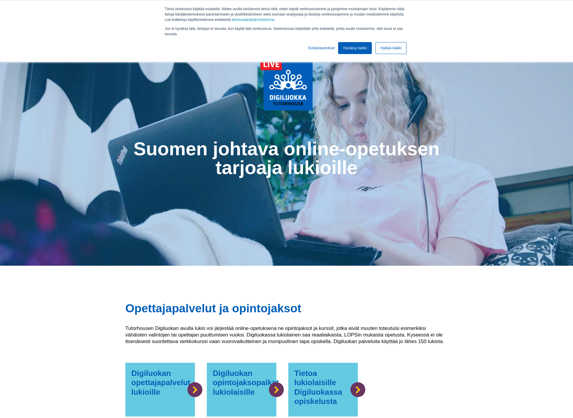 Screenshot for digiluokka.fi