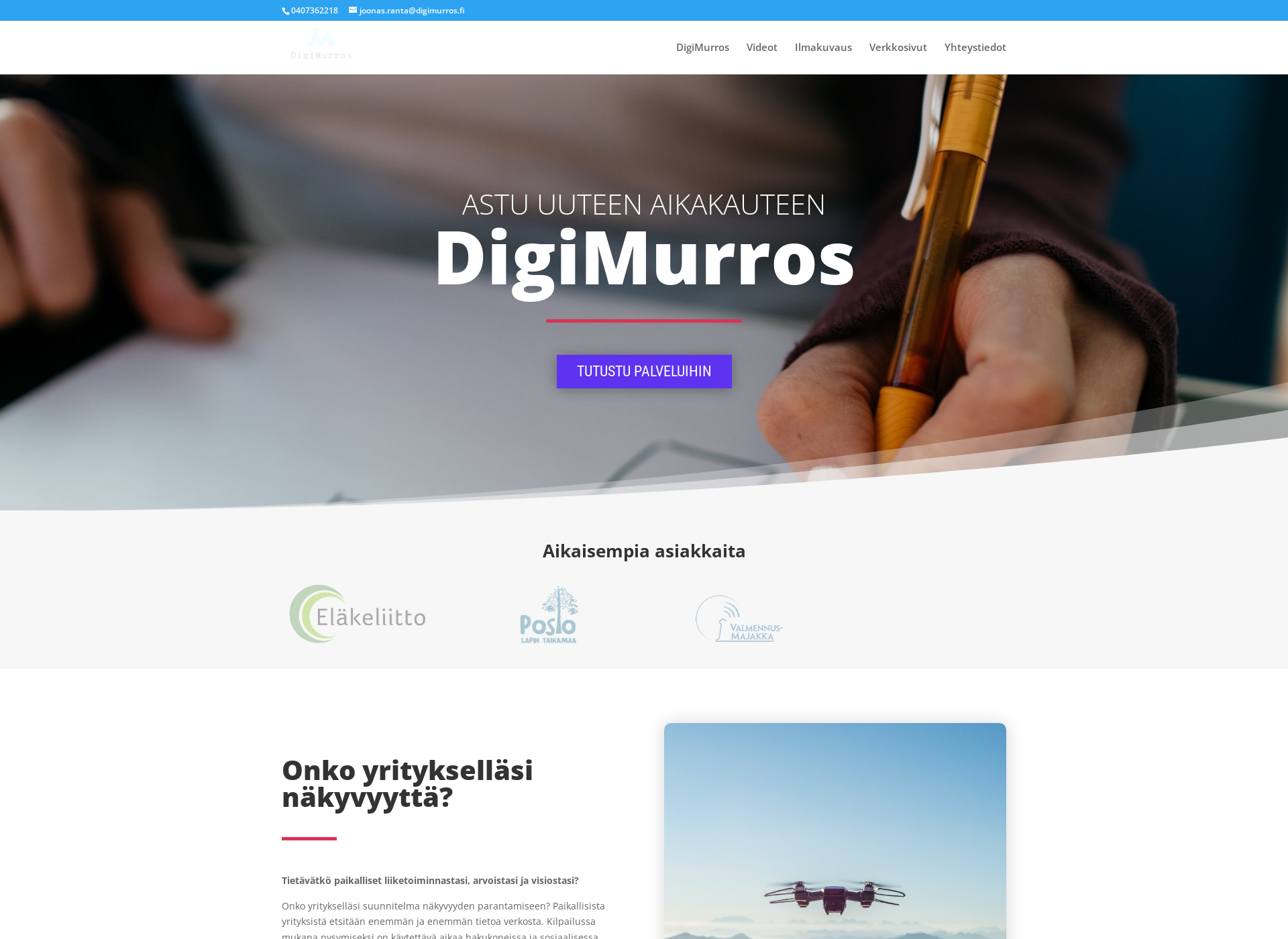 Screenshot for digimurros.fi