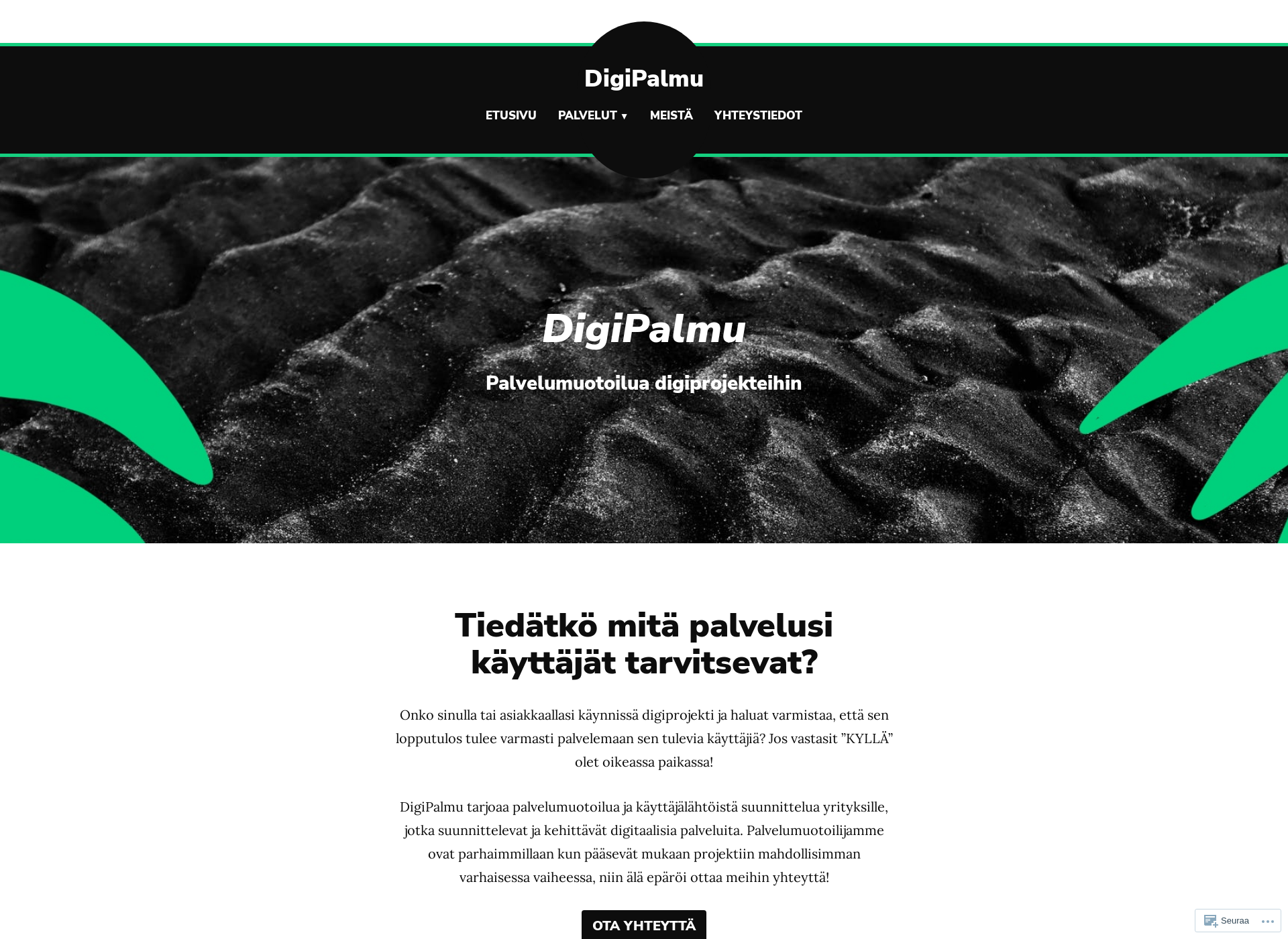 Skärmdump för digipalmu.fi