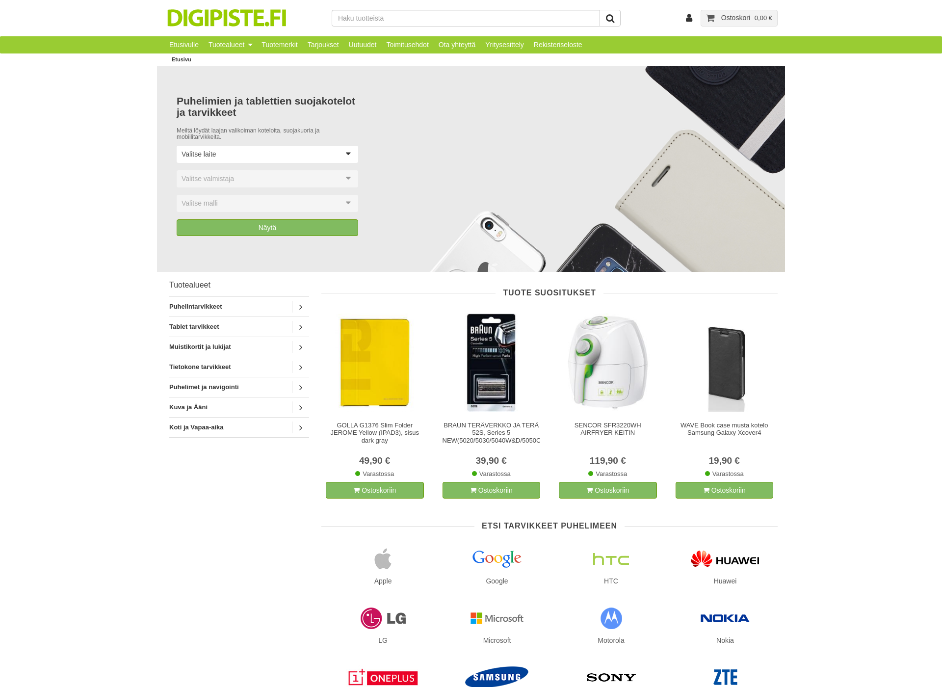 Screenshot for digipiste.fi