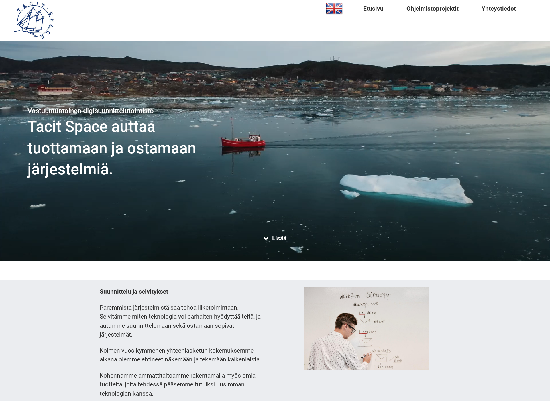Skärmdump för digisuunnittelutoimisto.fi
