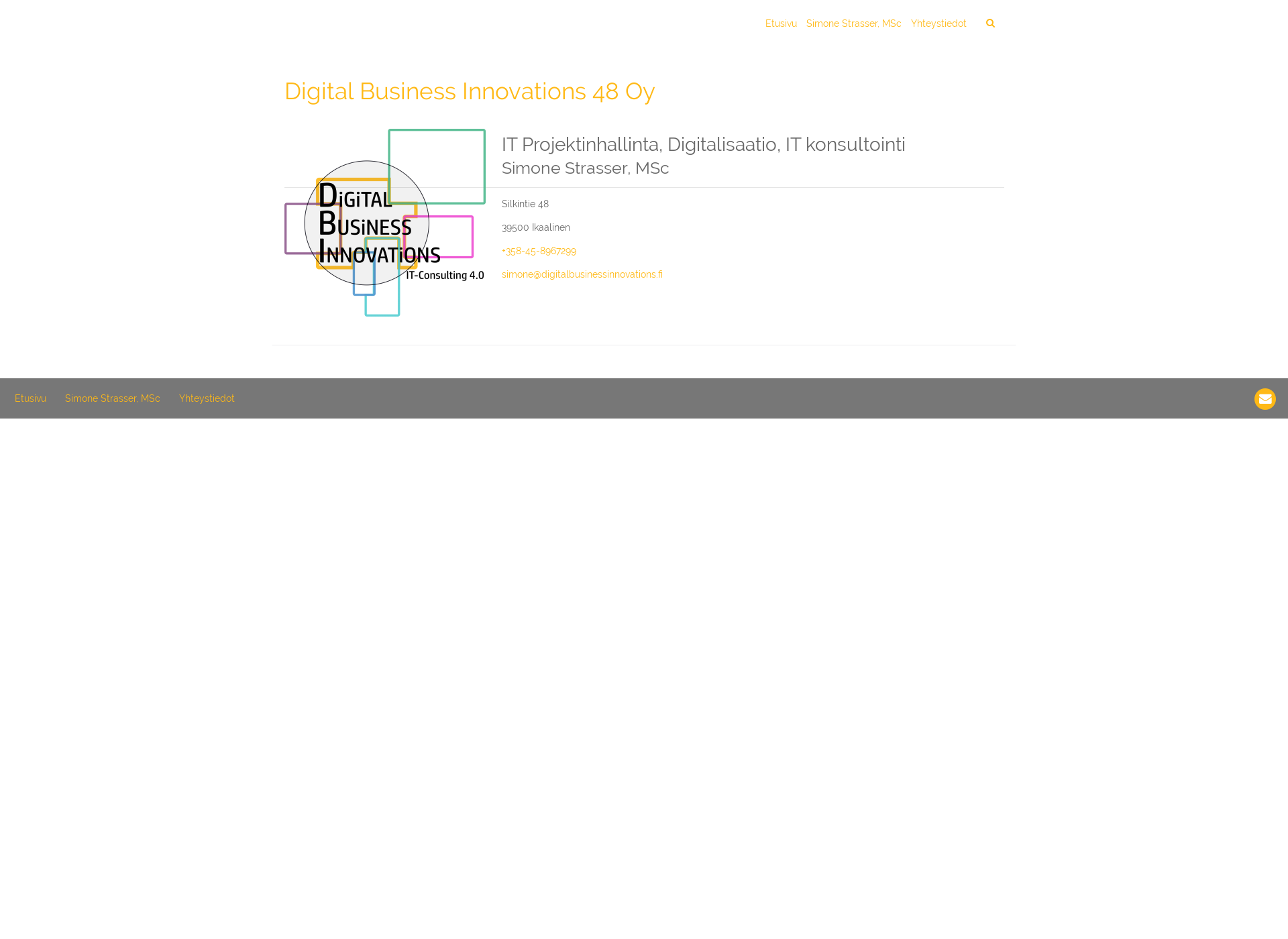 Screenshot for digitalbusinessinnovations.fi