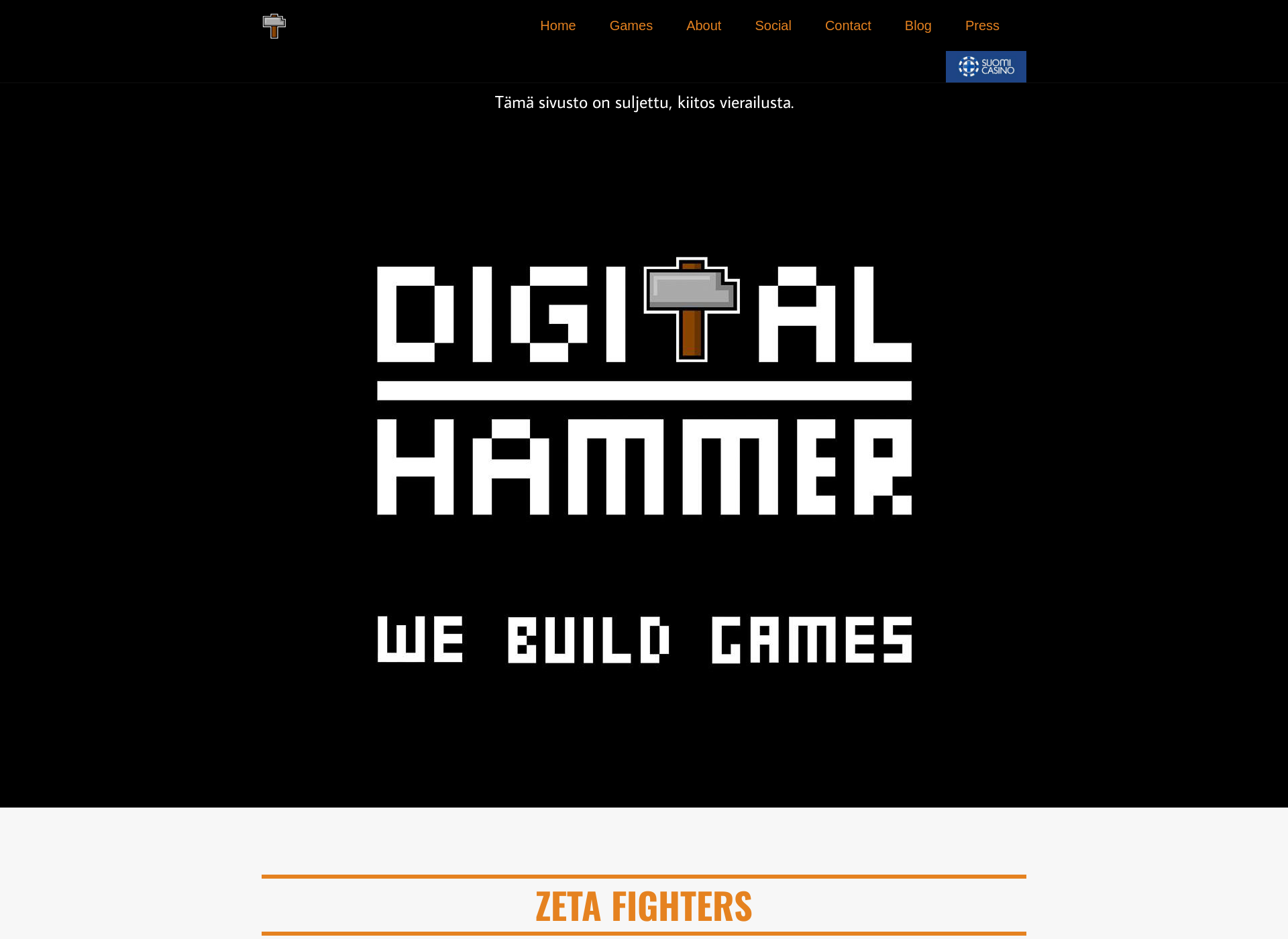 Screenshot for digitalhammer.fi