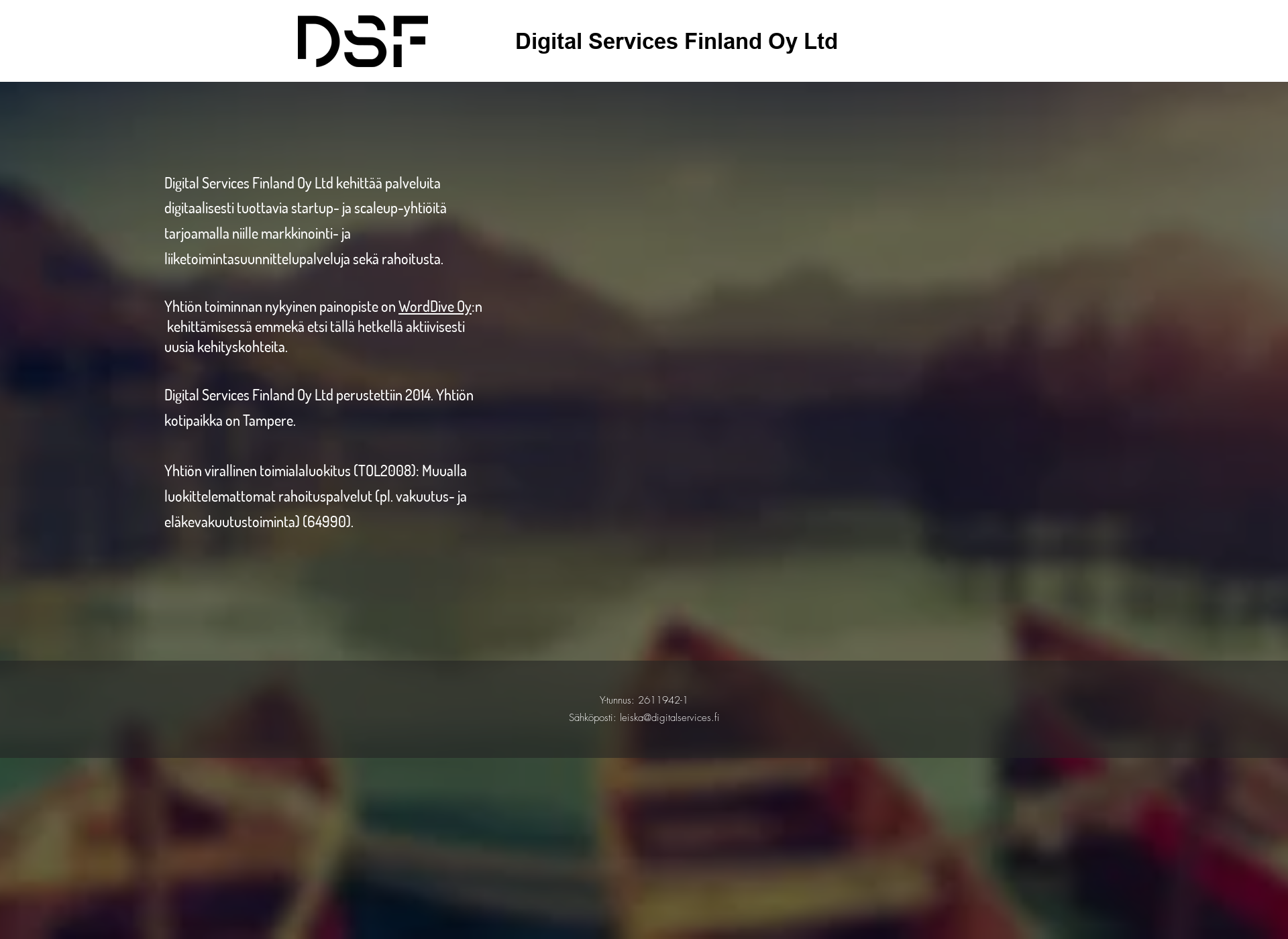 Screenshot for digitalservices.fi