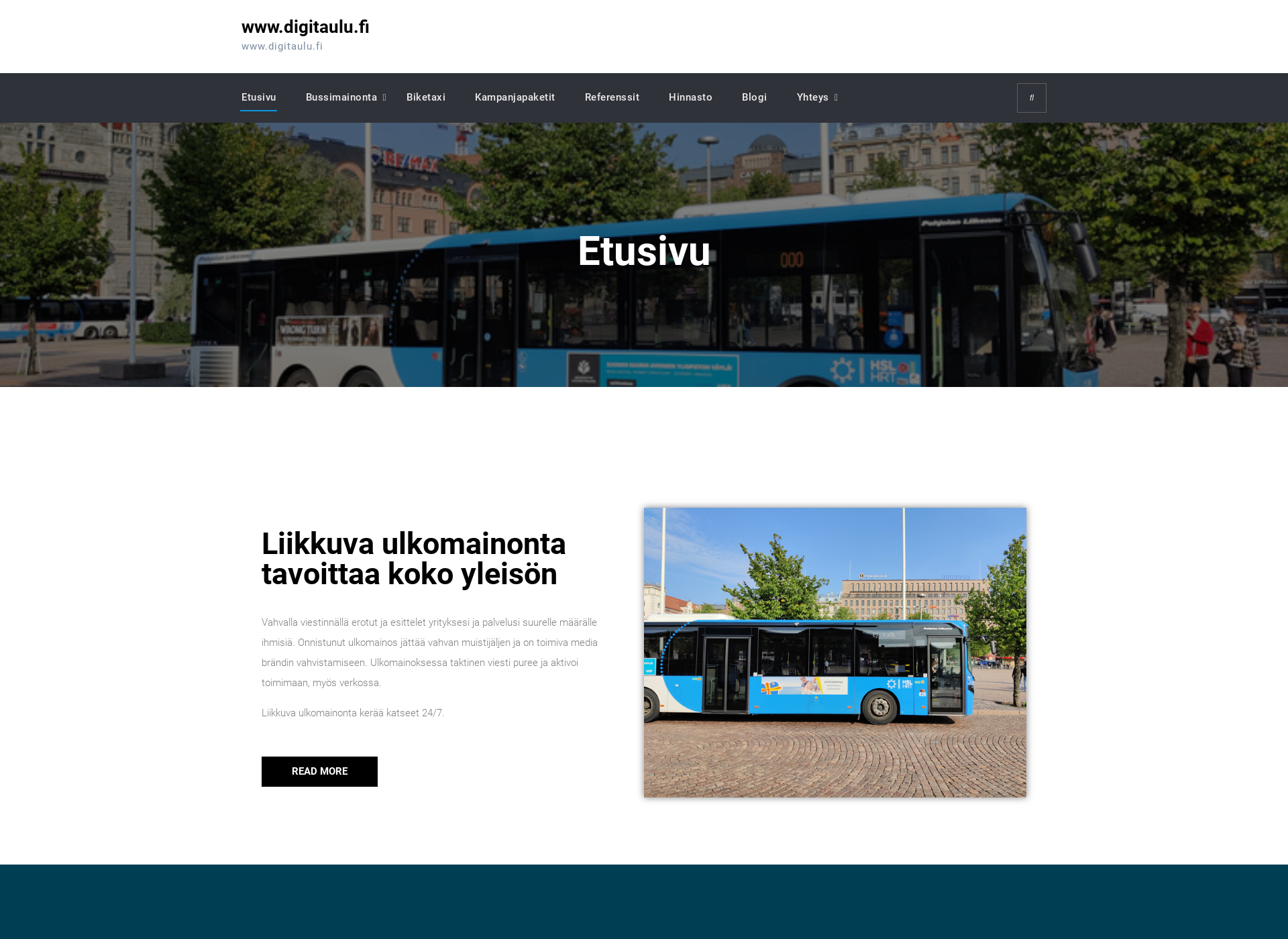 Screenshot for digitaulu.fi