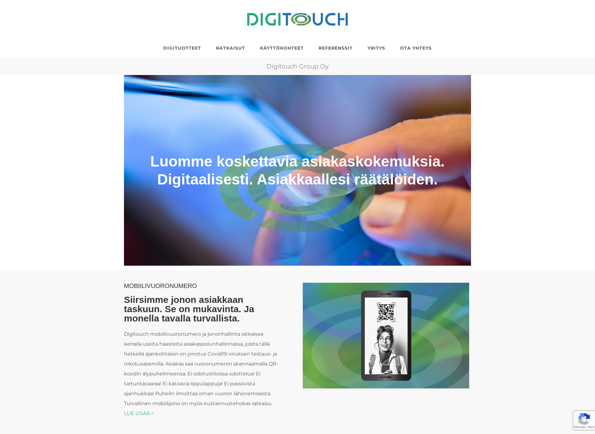 Screenshot for digitouch.fi