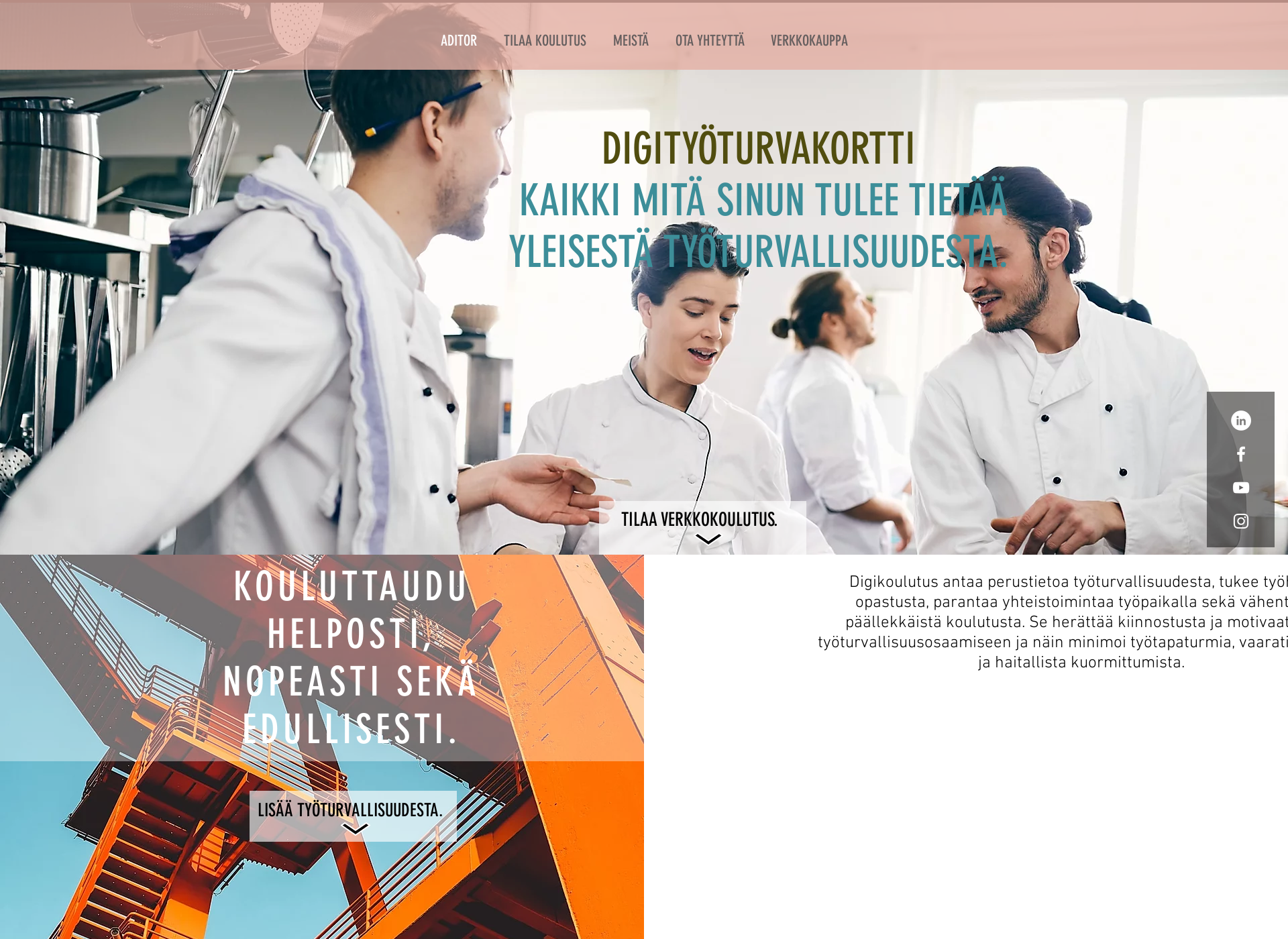 Screenshot for digityoturvakortti.fi