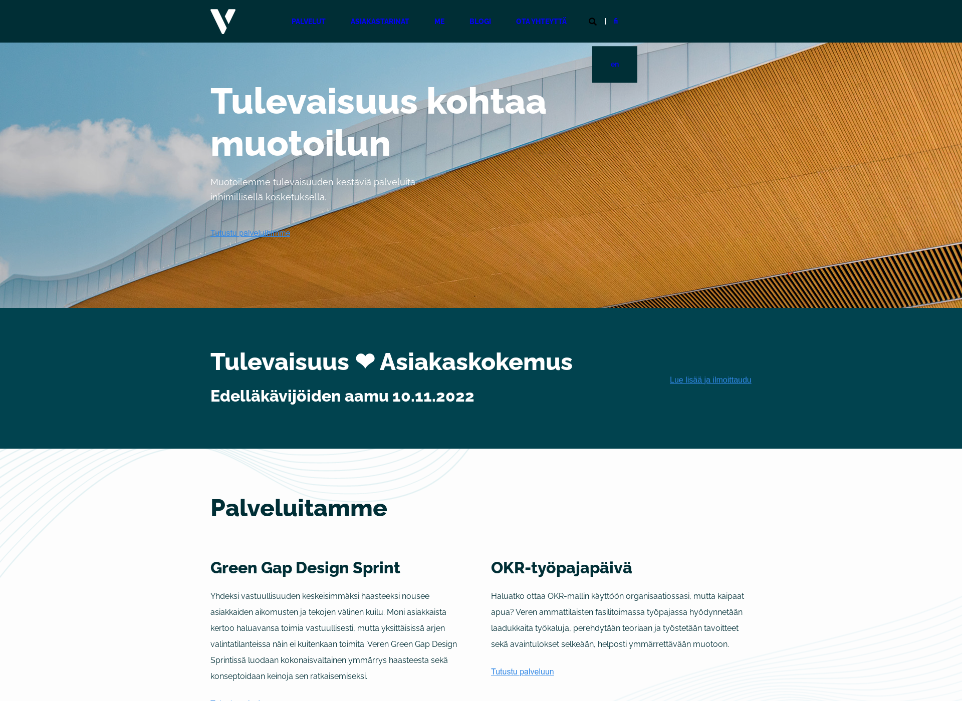 Skärmdump för digivelka.fi