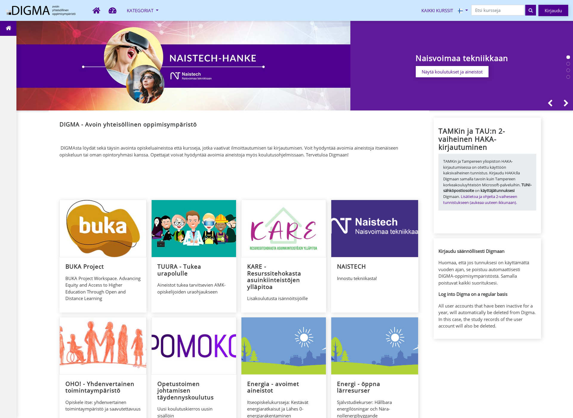 Screenshot for digma.fi