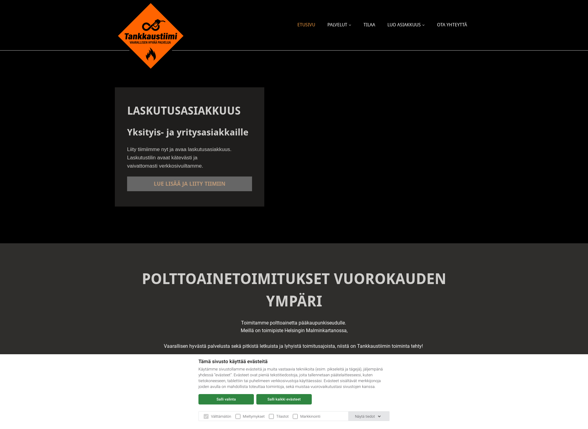 Screenshot for diisel.fi