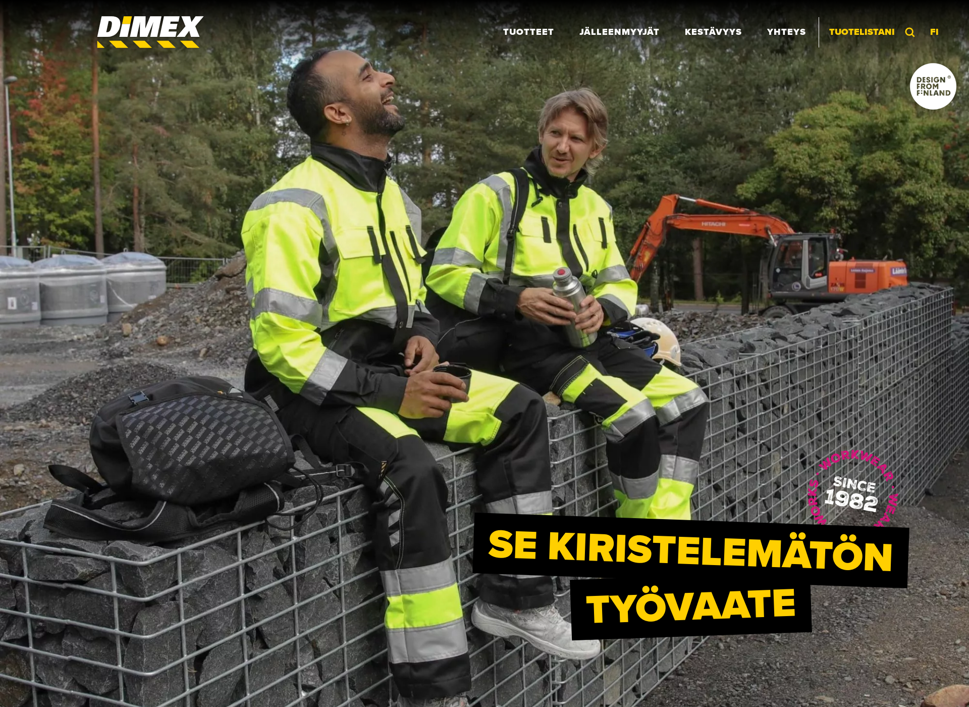 Screenshot for dimex.fi