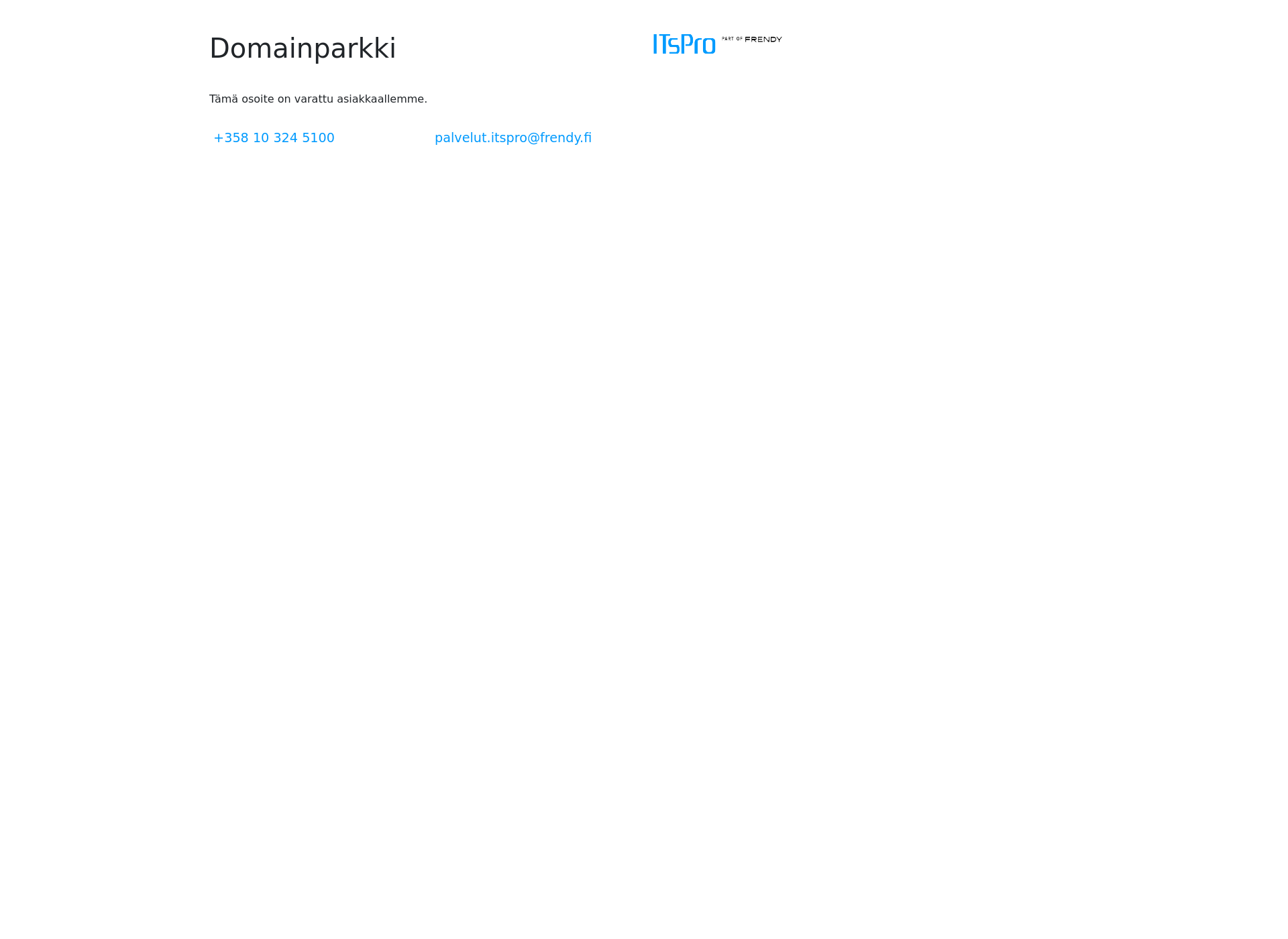 Skärmdump för diner.fi