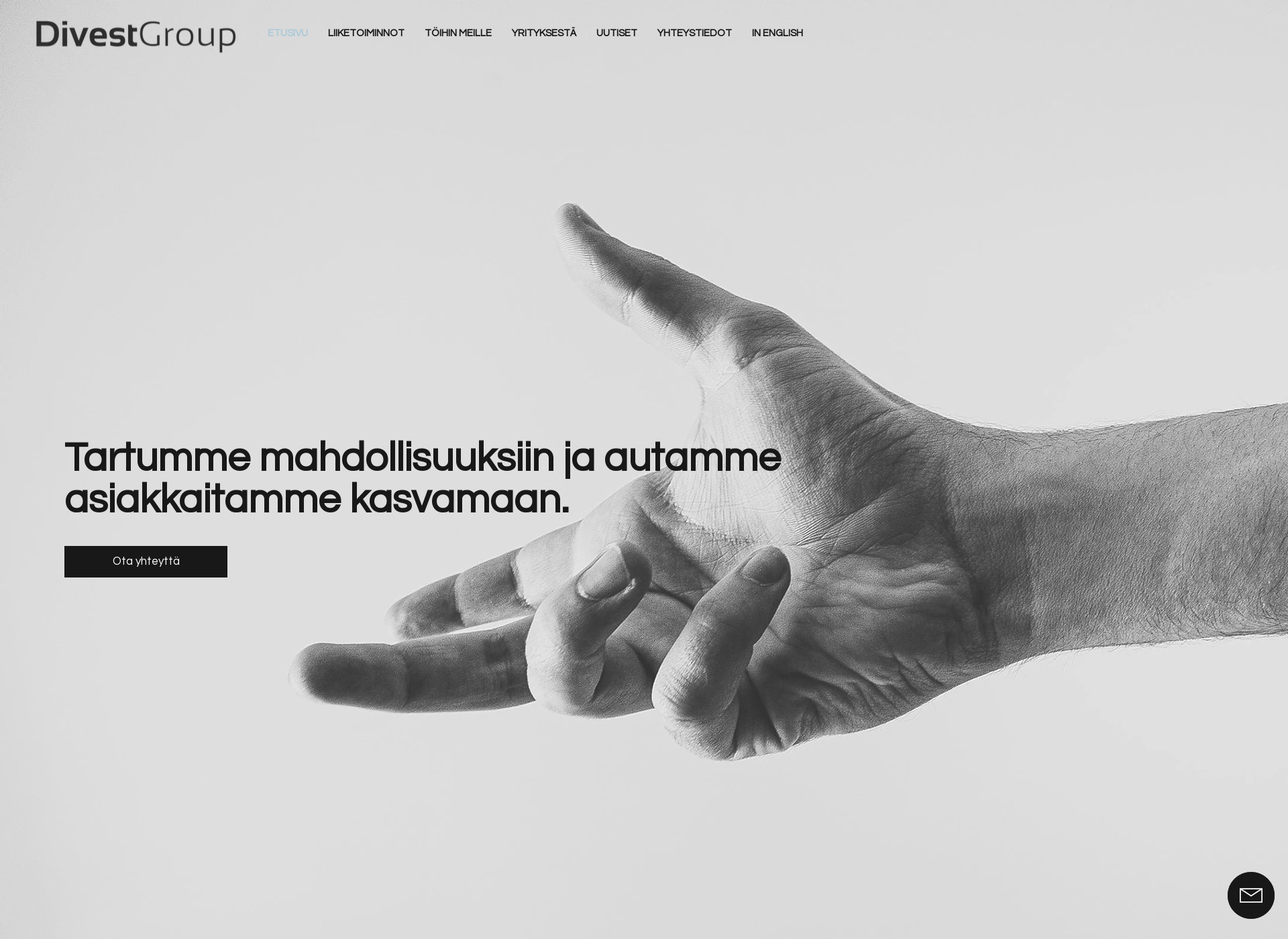 Screenshot for divestgroup.fi