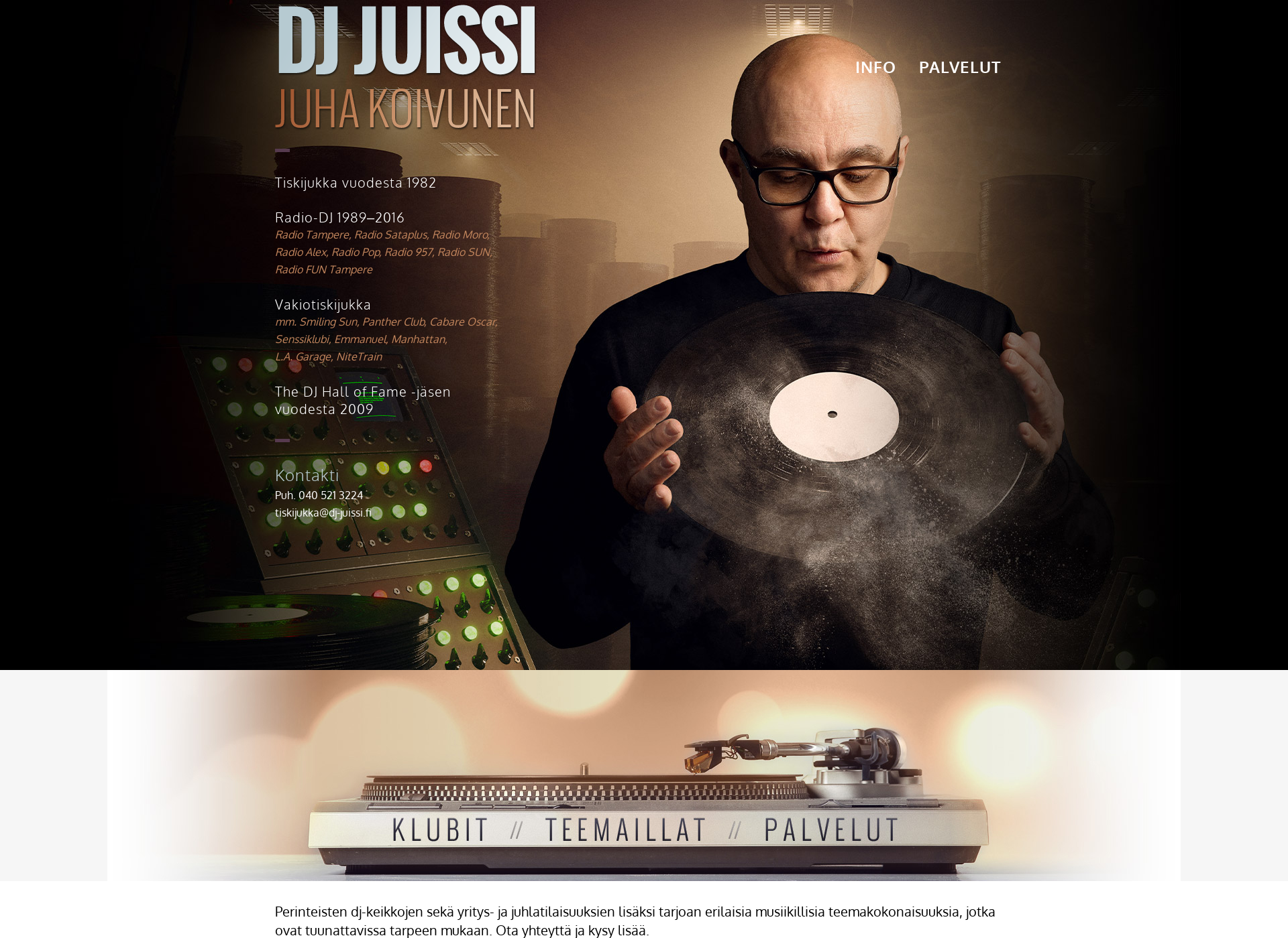 Screenshot for dj-juissi.fi