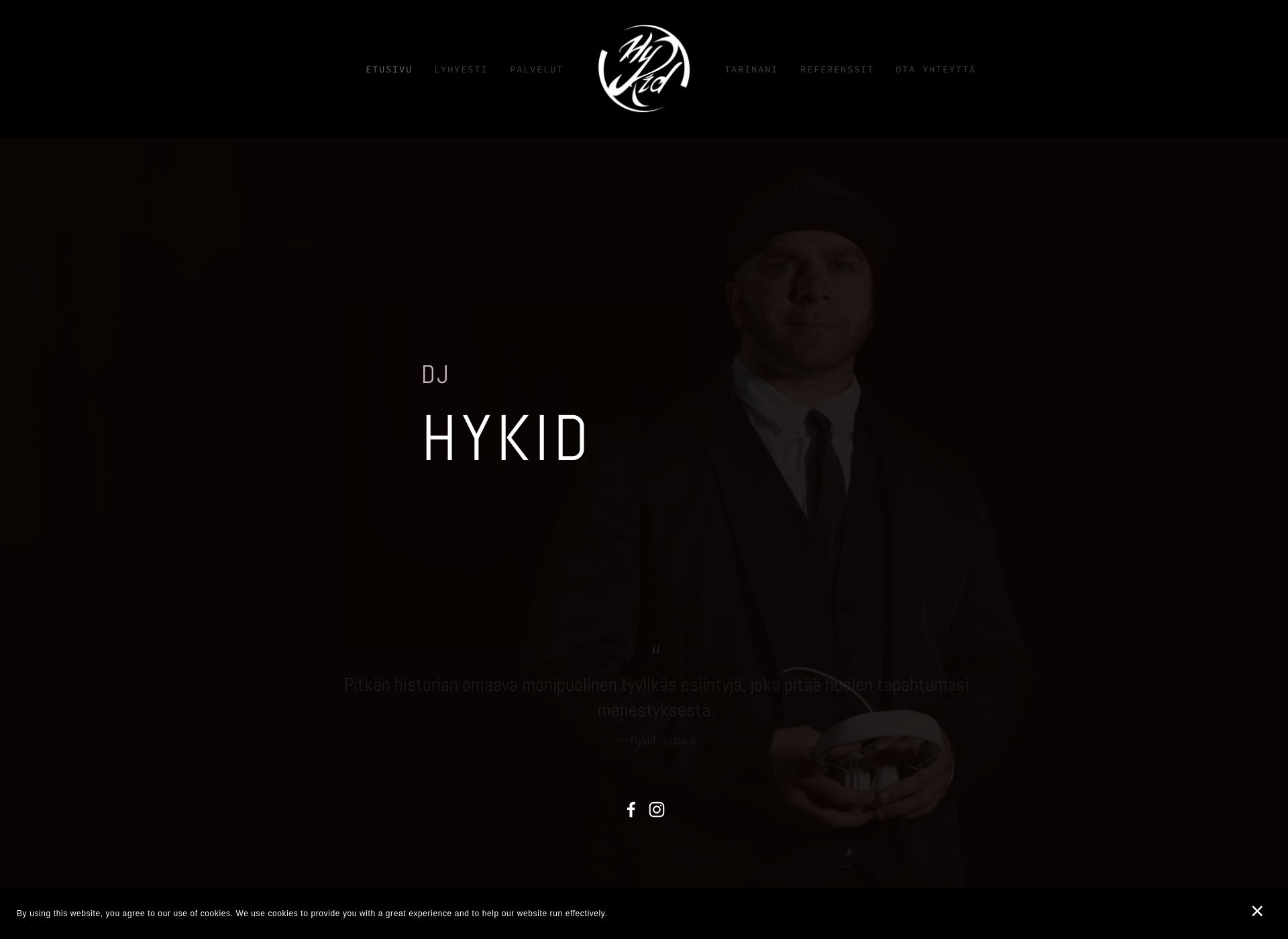 Screenshot for djhykid.fi