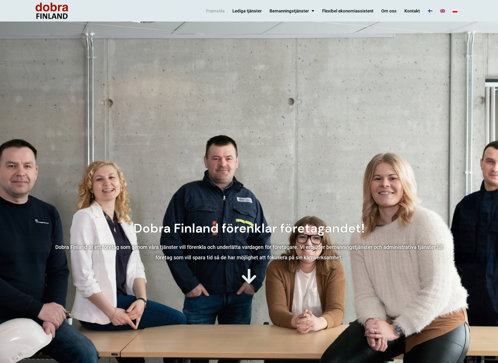 Screenshot for dobrafinland.fi