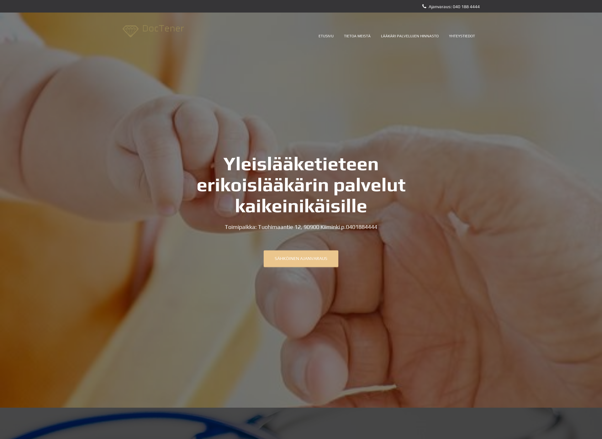 Screenshot for doctener.fi