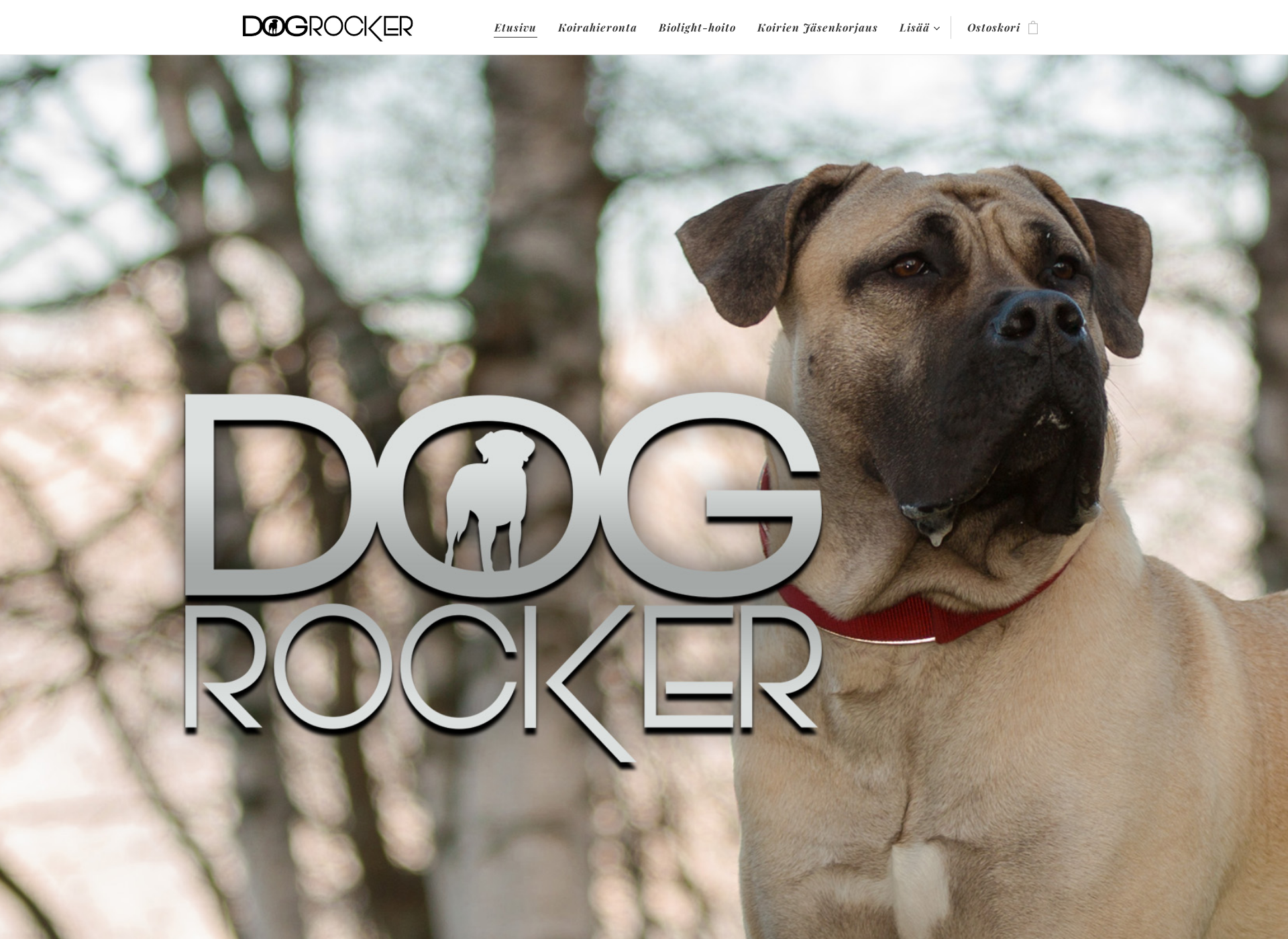 Screenshot for dogrocker.fi