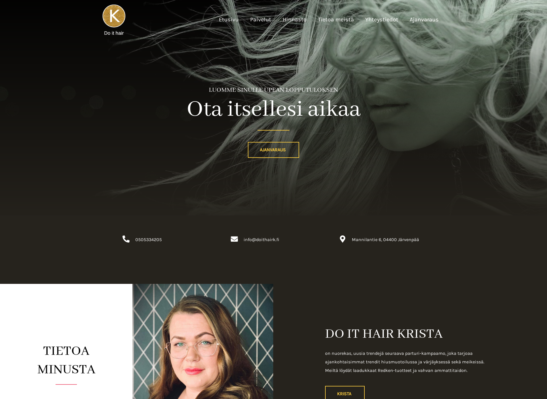 Screenshot for doithairk.fi