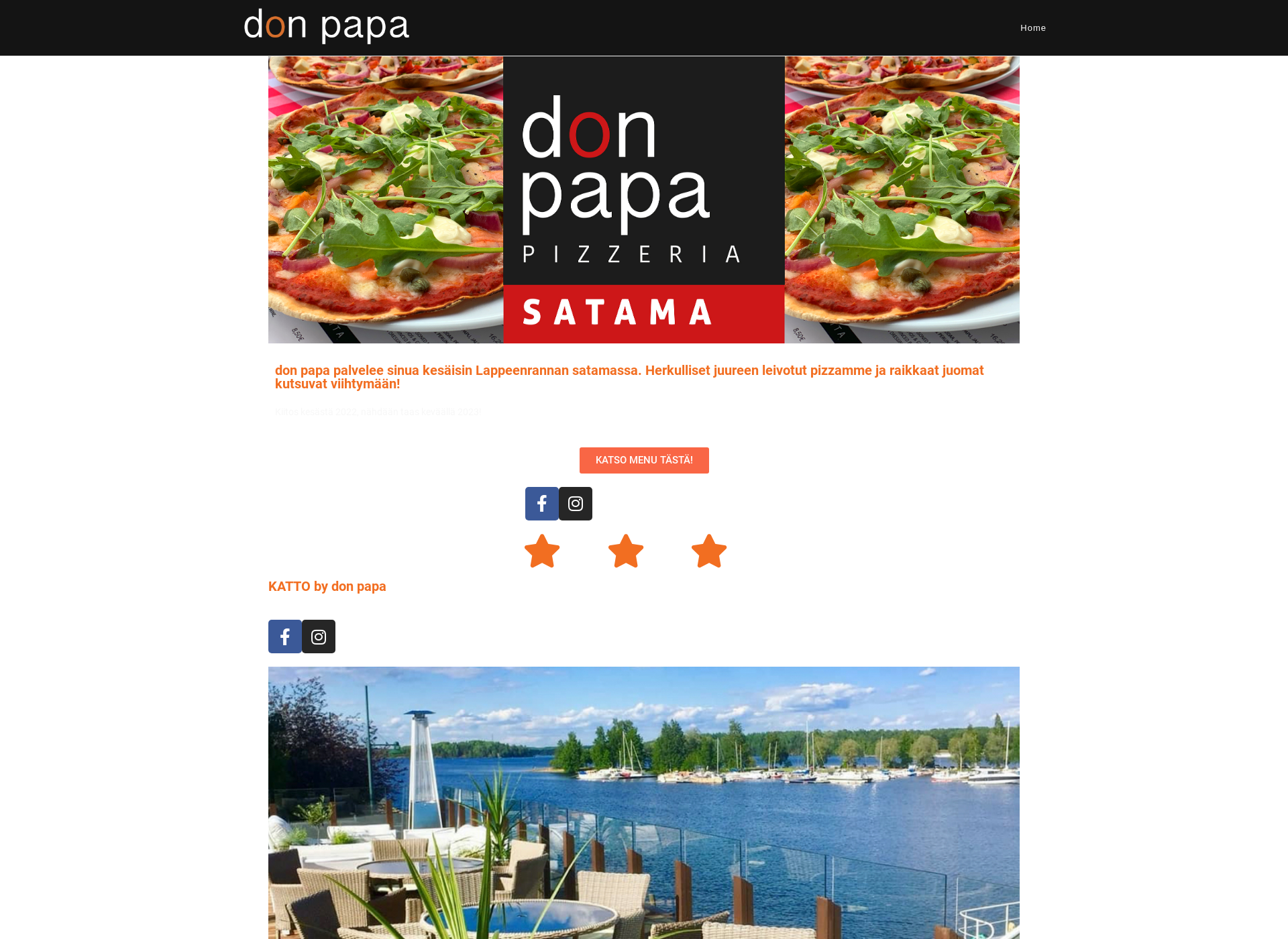 Screenshot for donpapa.fi