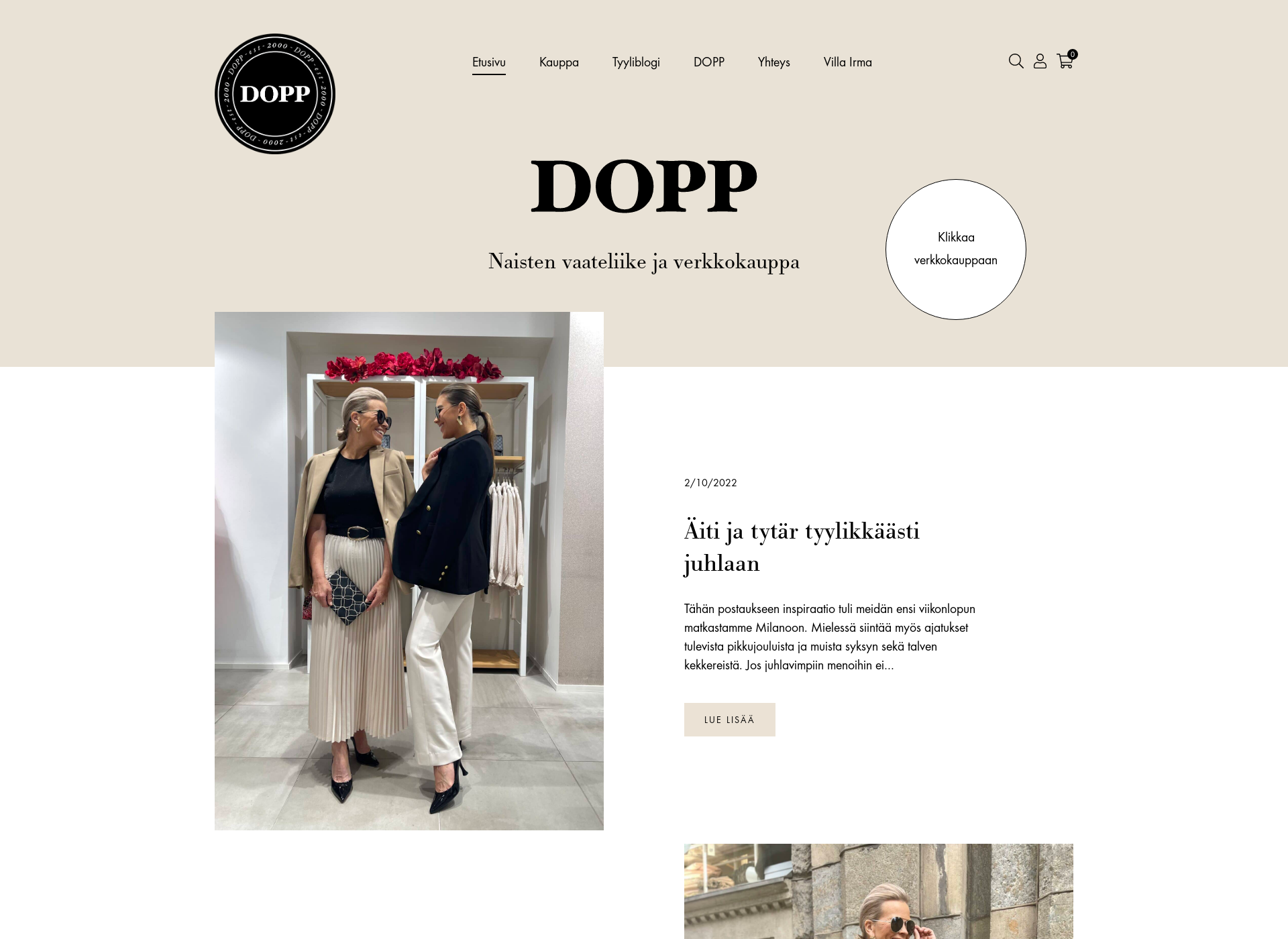 Screenshot for dopp.fi