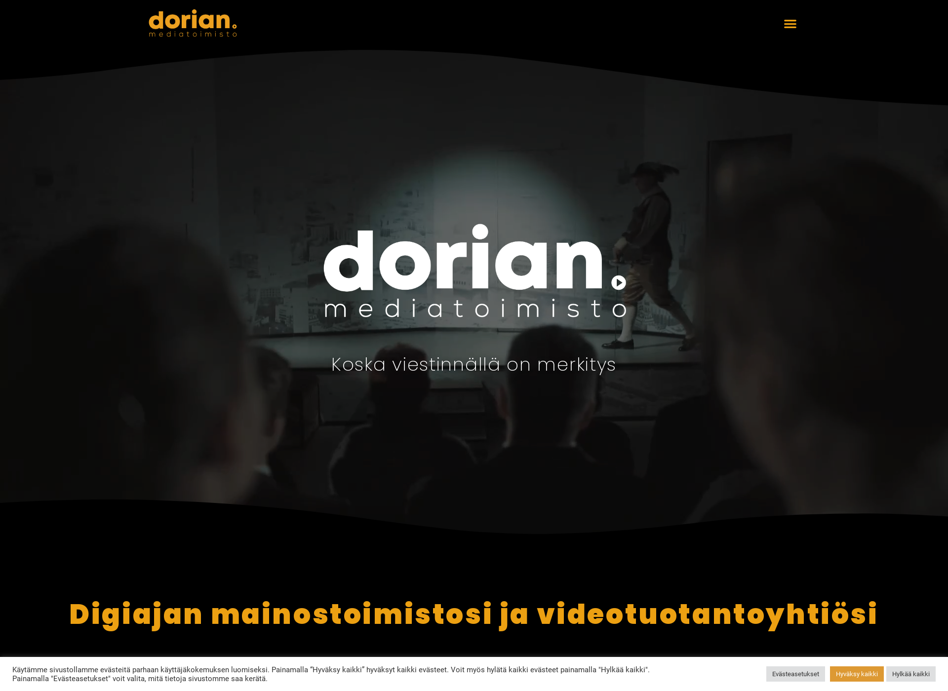 Skärmdump för dorian.fi